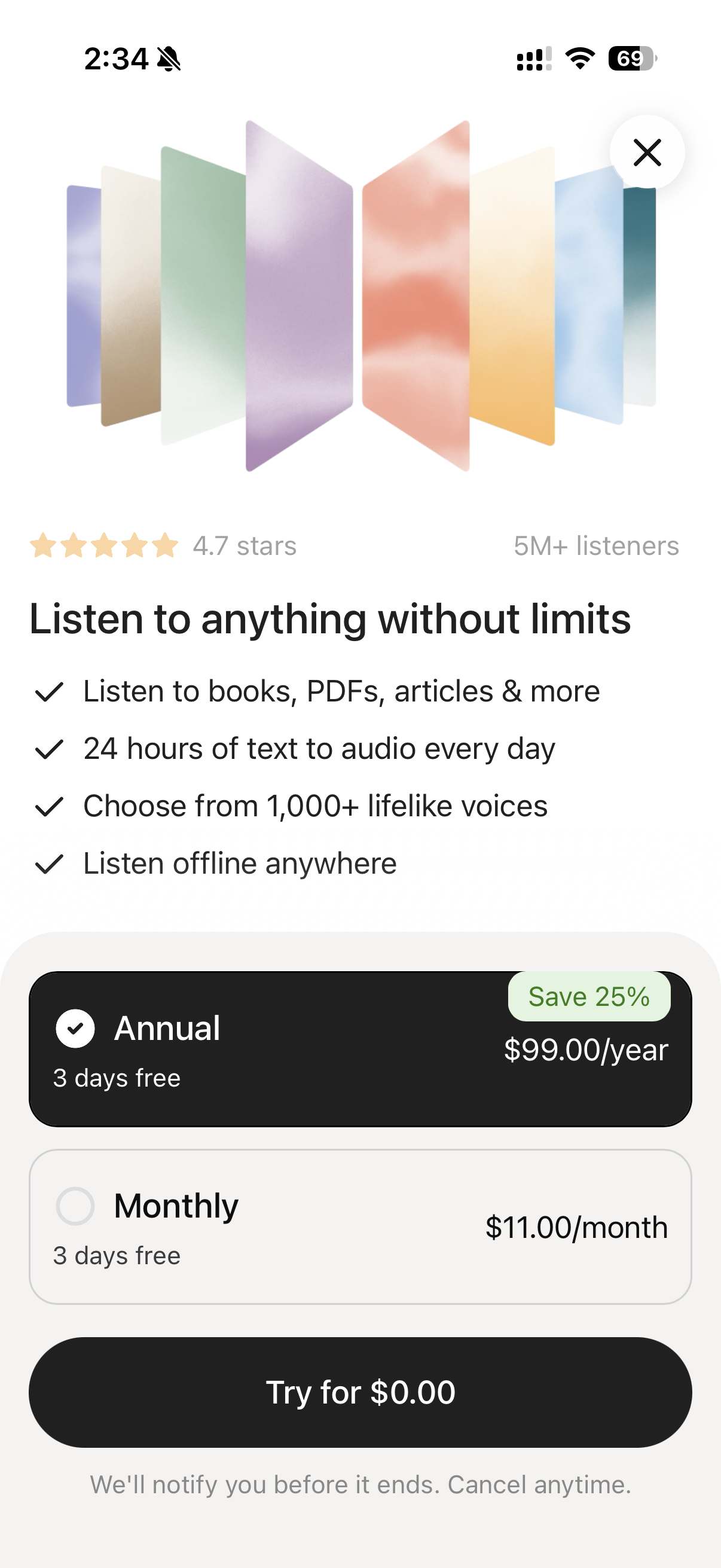 ElevenReader: Read Books Aloud