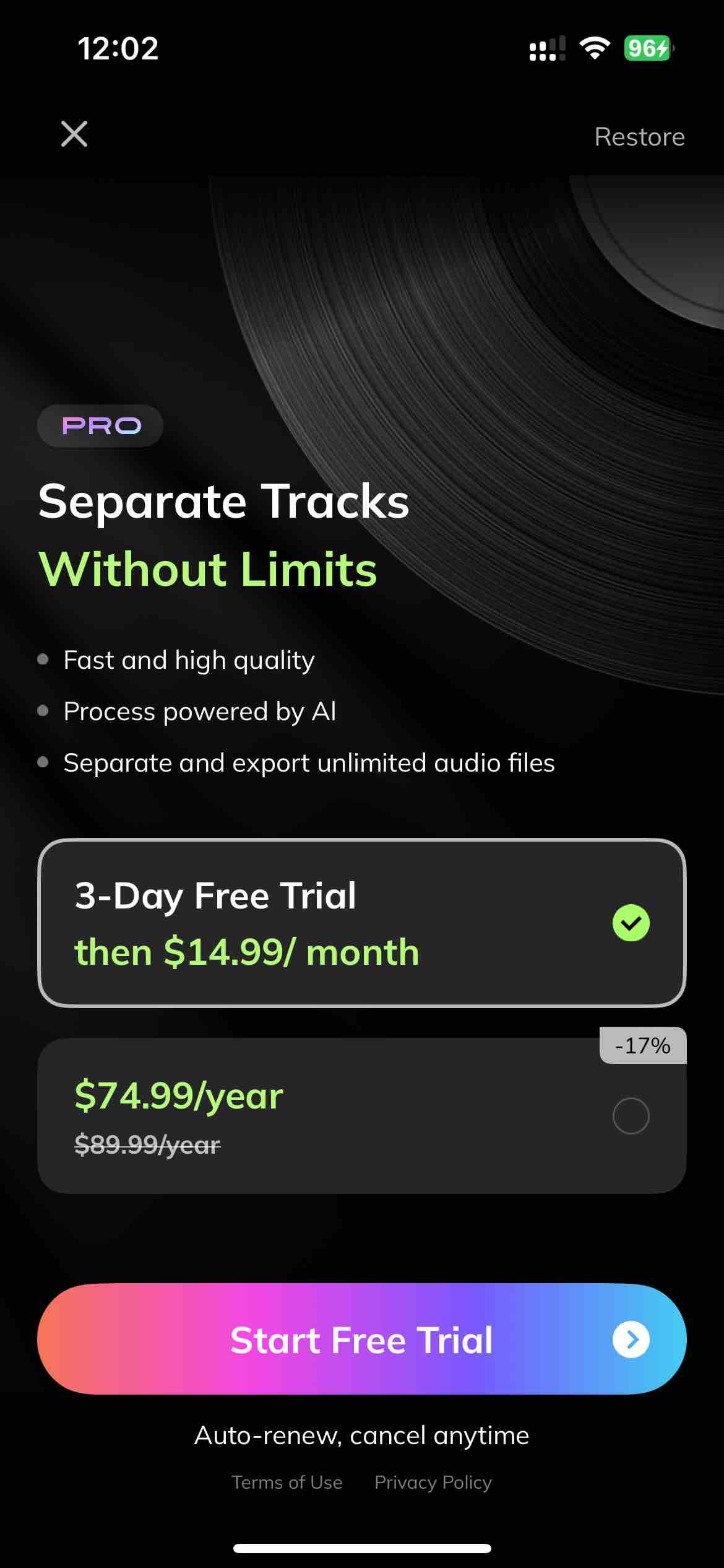 Vocal Remover - Musiclab