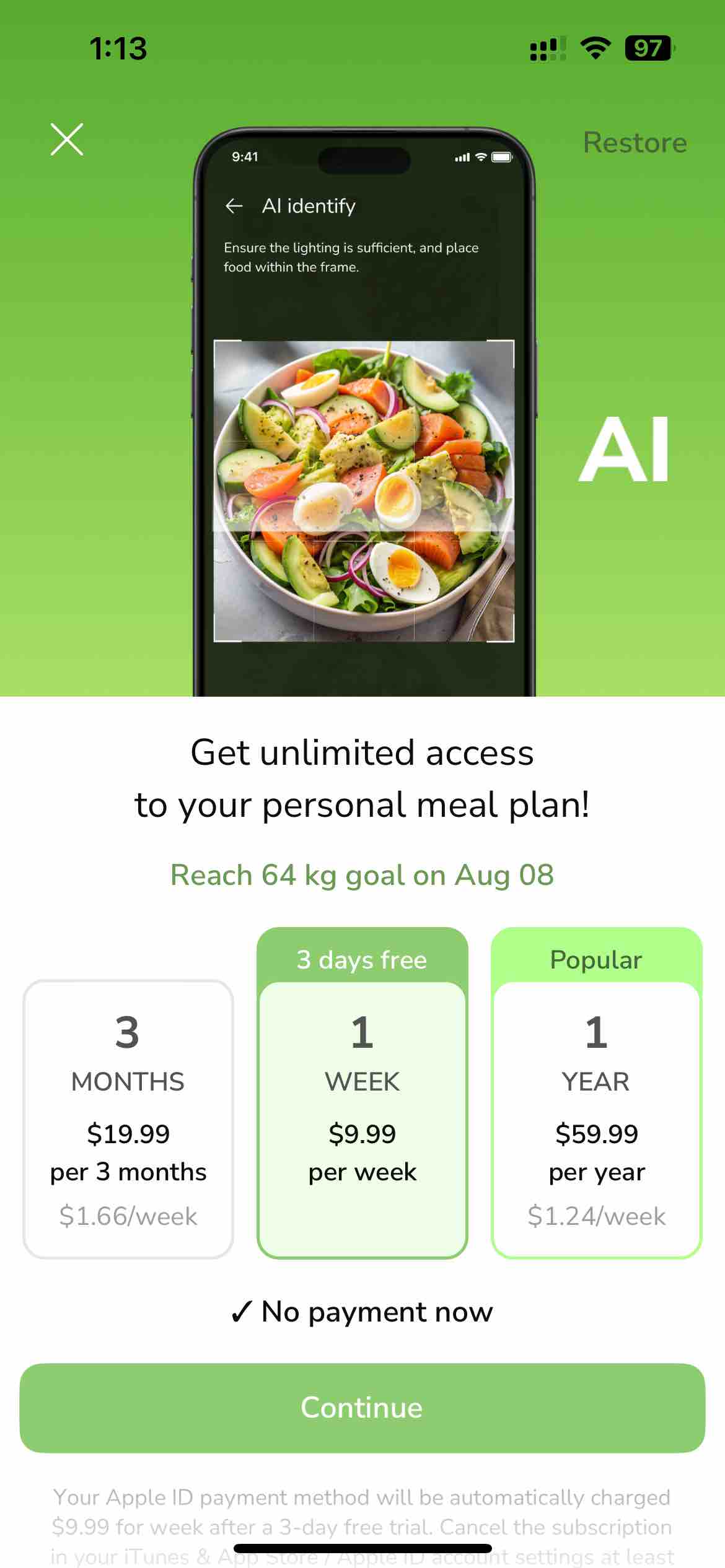 Eatr: Healthy Recipes, Cooking