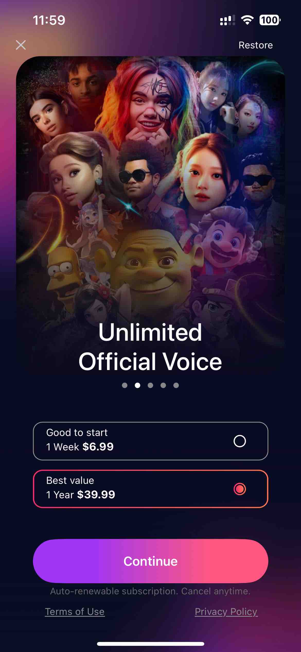 VocalMe Music: AI Cover Songs