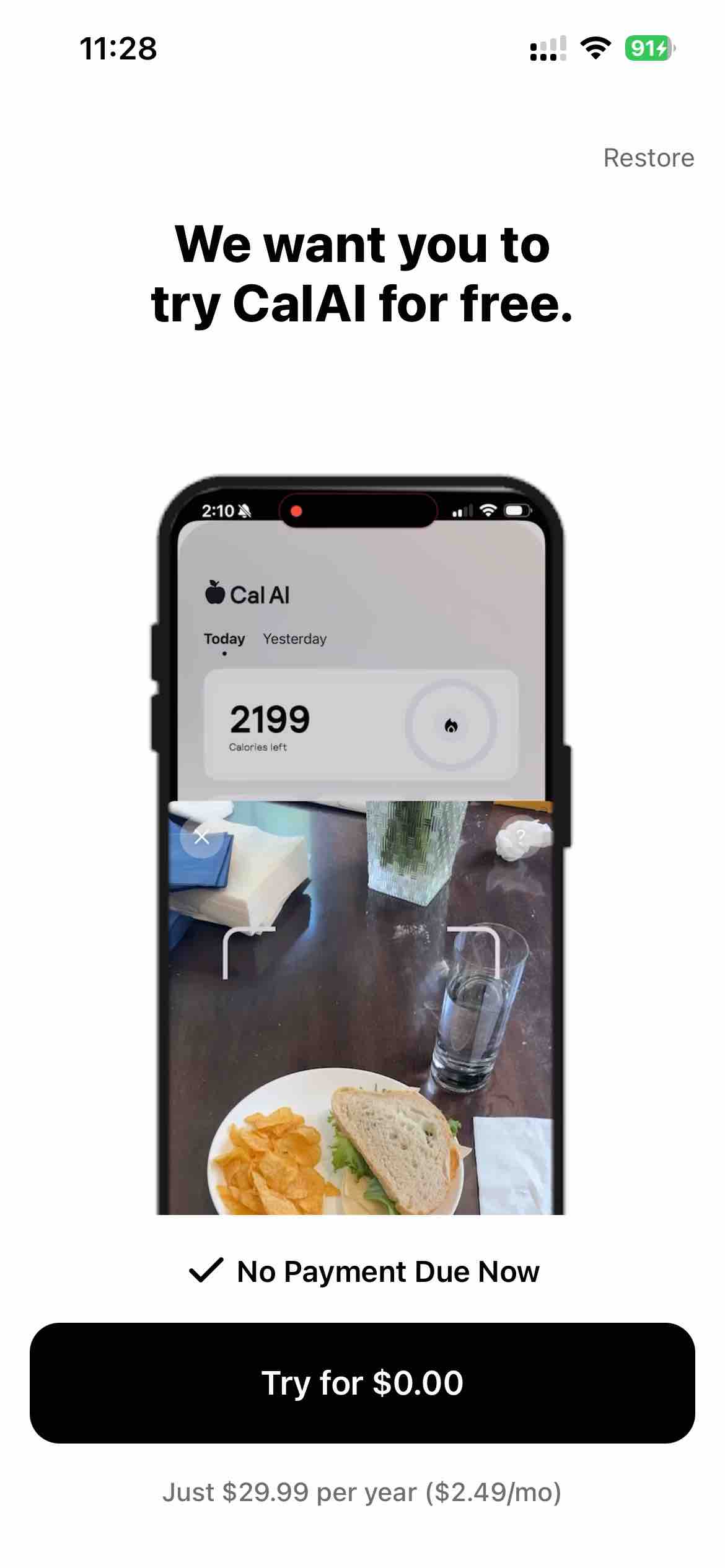 Cal AI - Calorie Tracker
