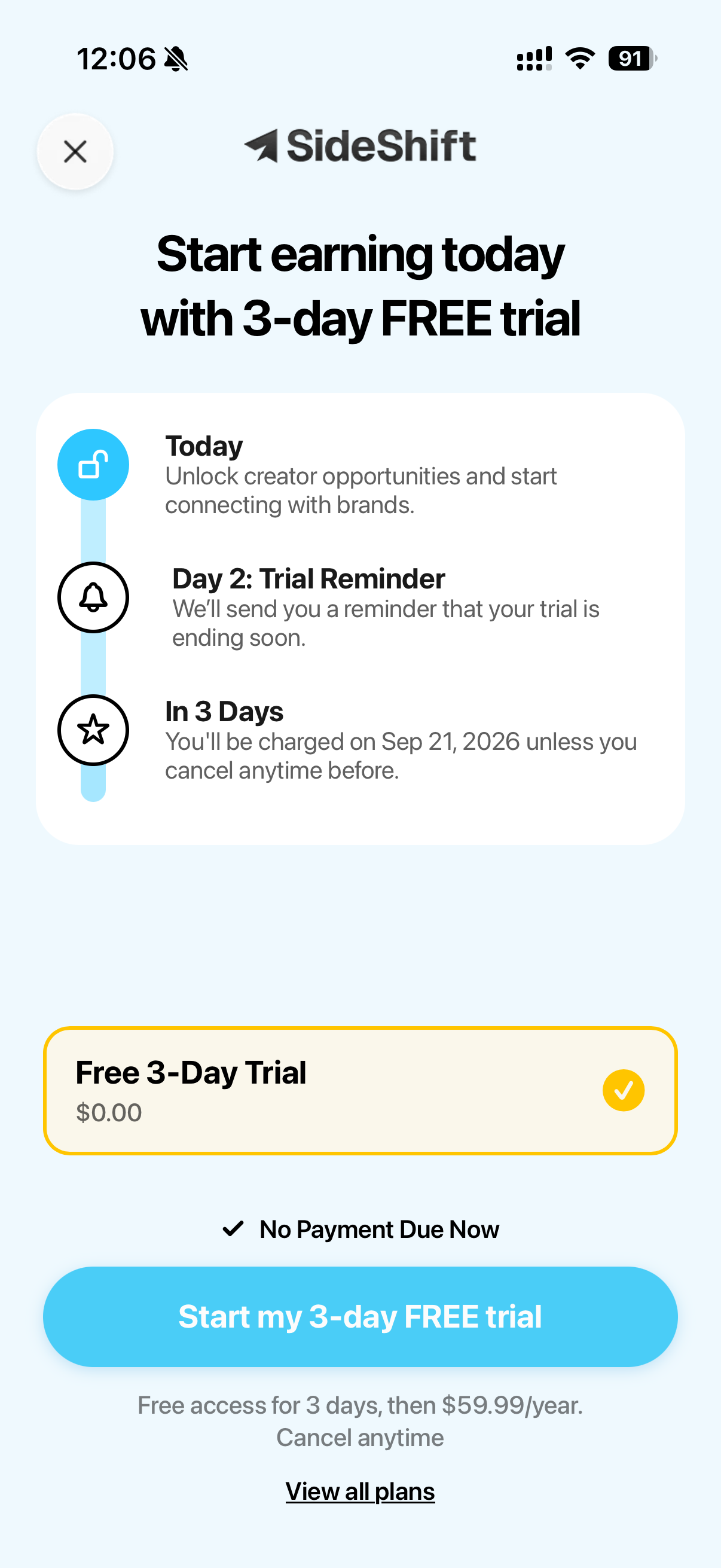 SideShift - Earn Money