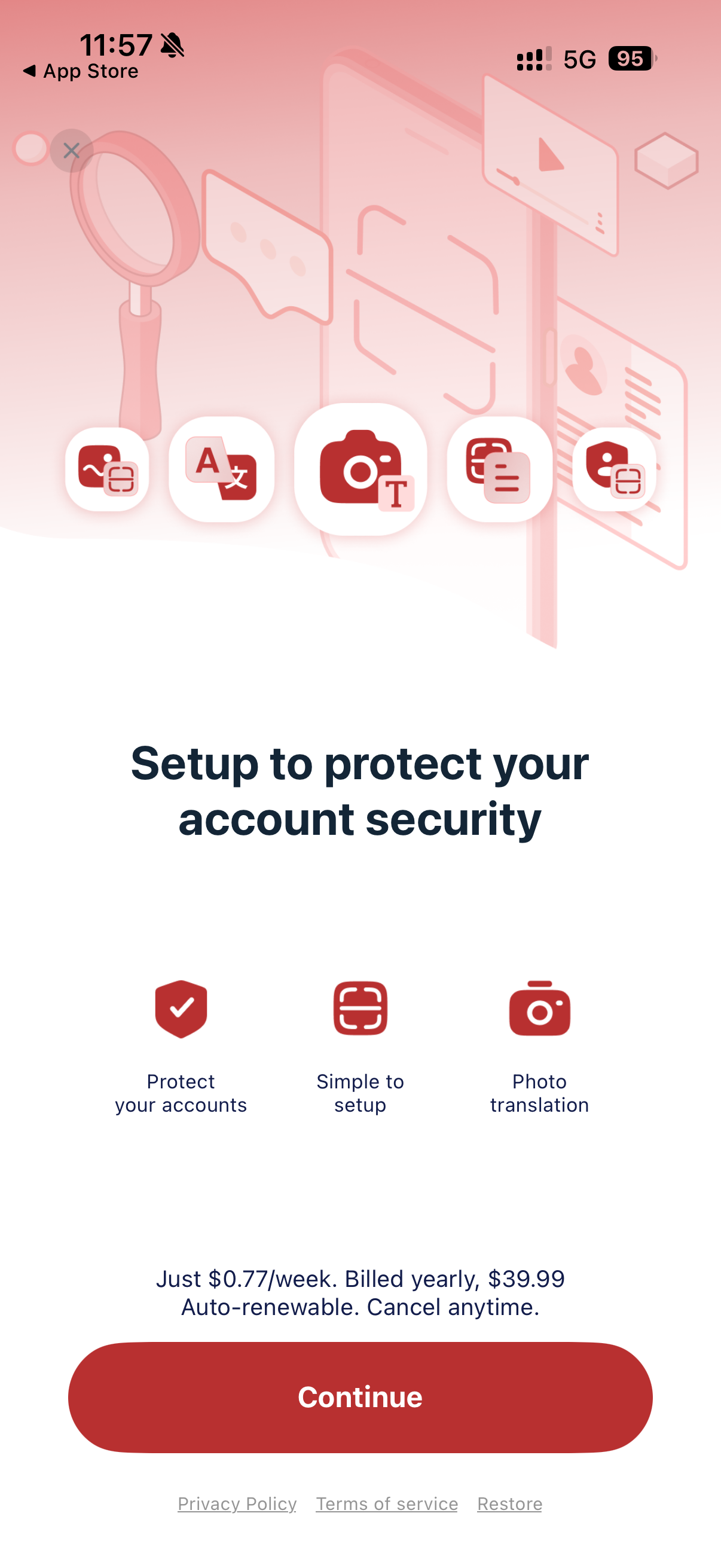 Authenticator App .