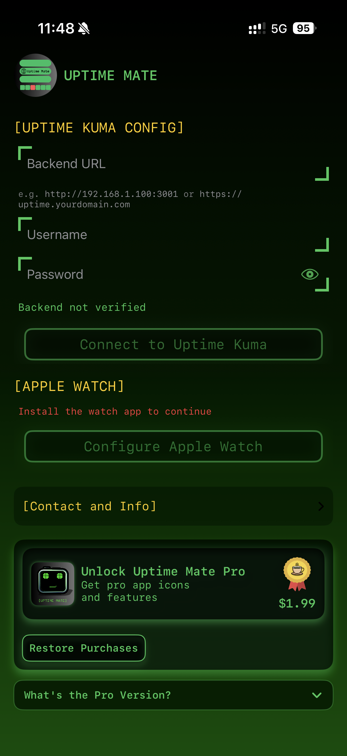 Uptime Mate