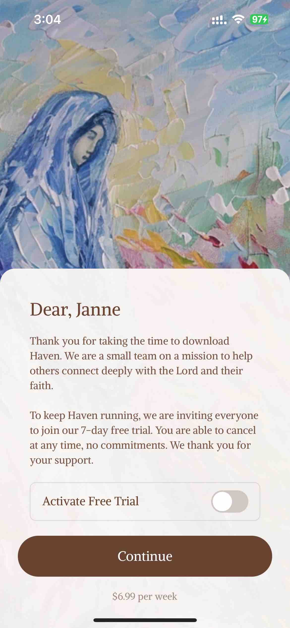 Haven - Bible Chat