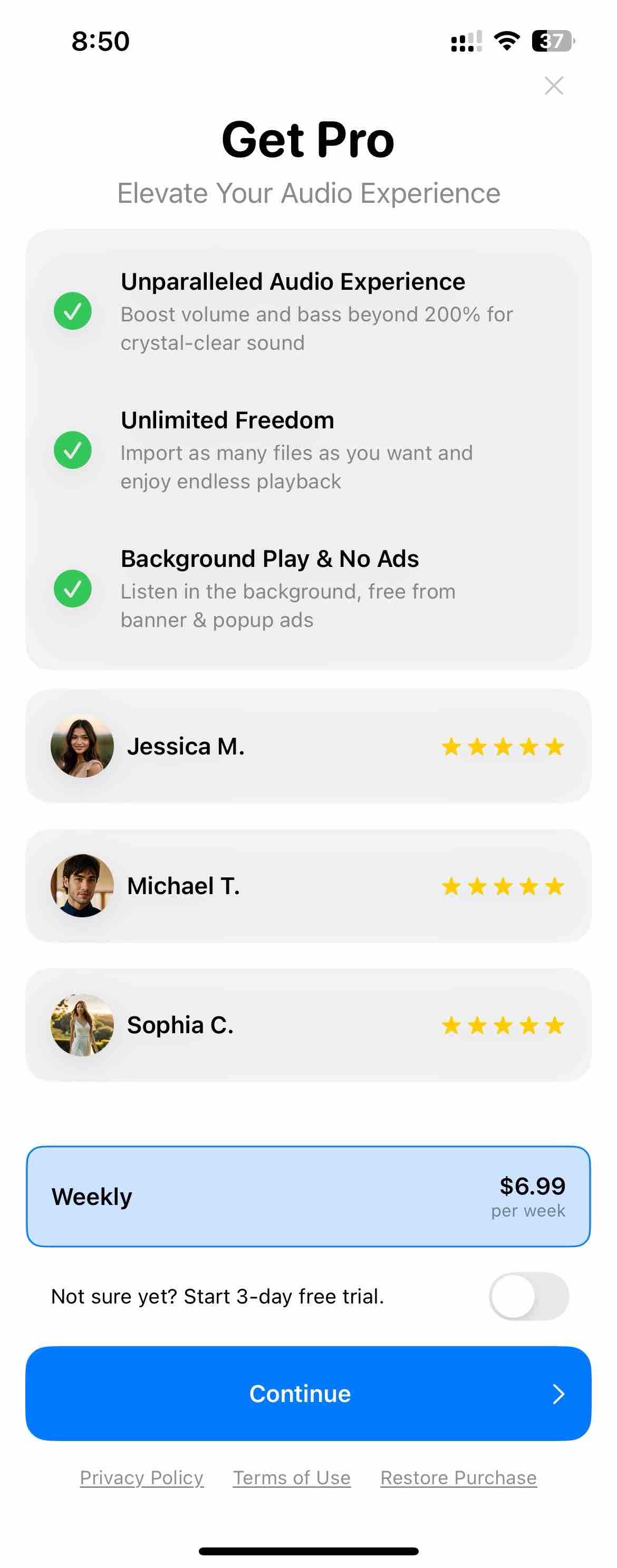 LOUDER: AI Volume Booster