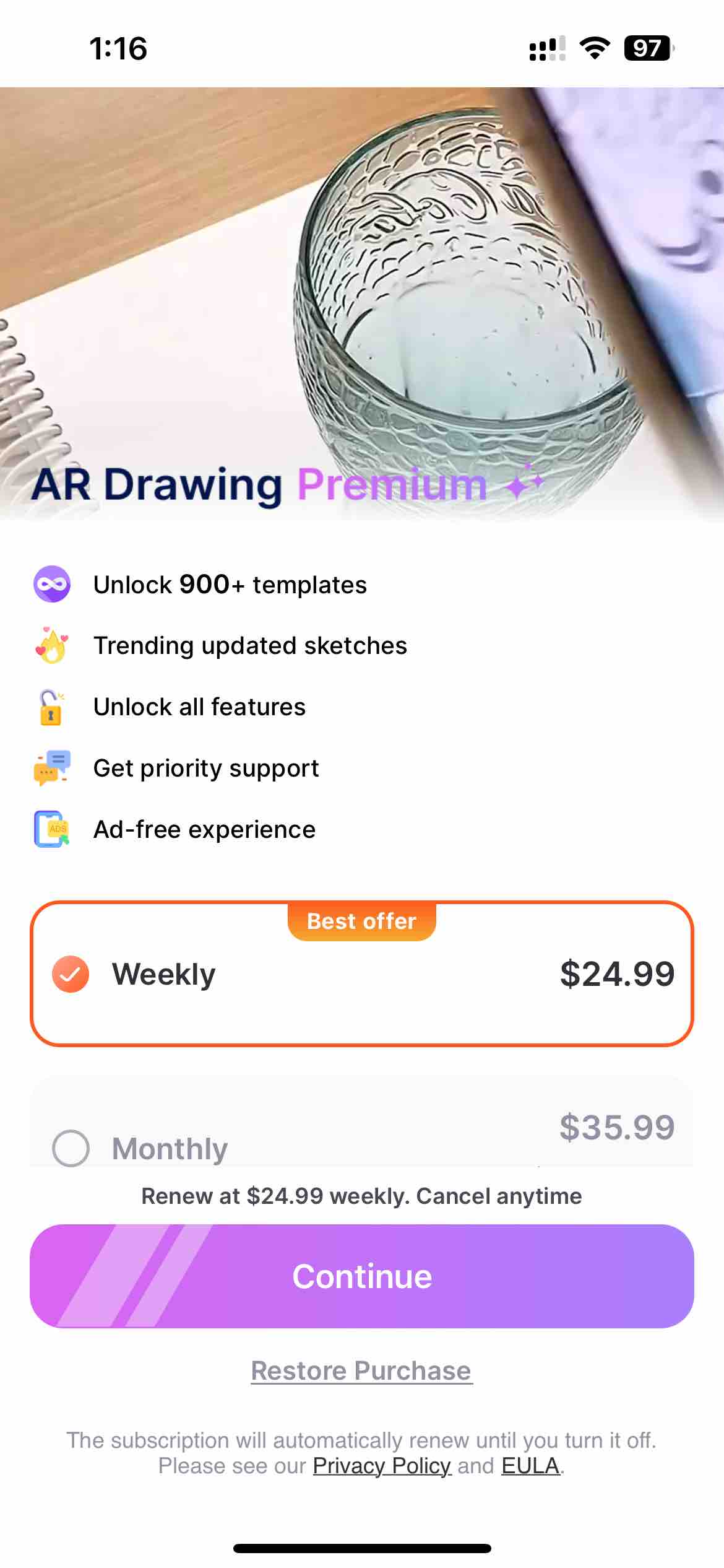 PicTrace: AR Drawing & Sketch