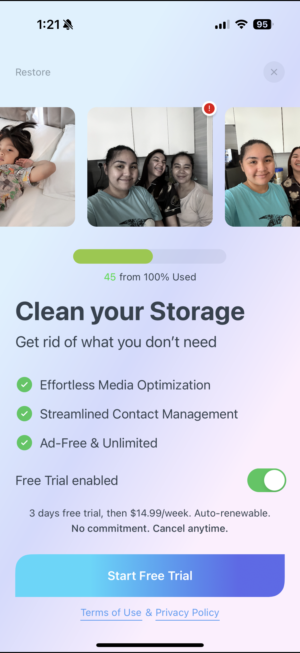 Clean&Fresh: AI Media Cleaner