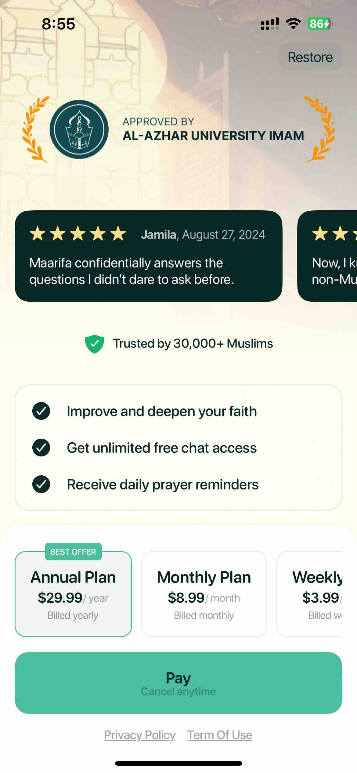 Maarifa - Ramadan AI Islam app