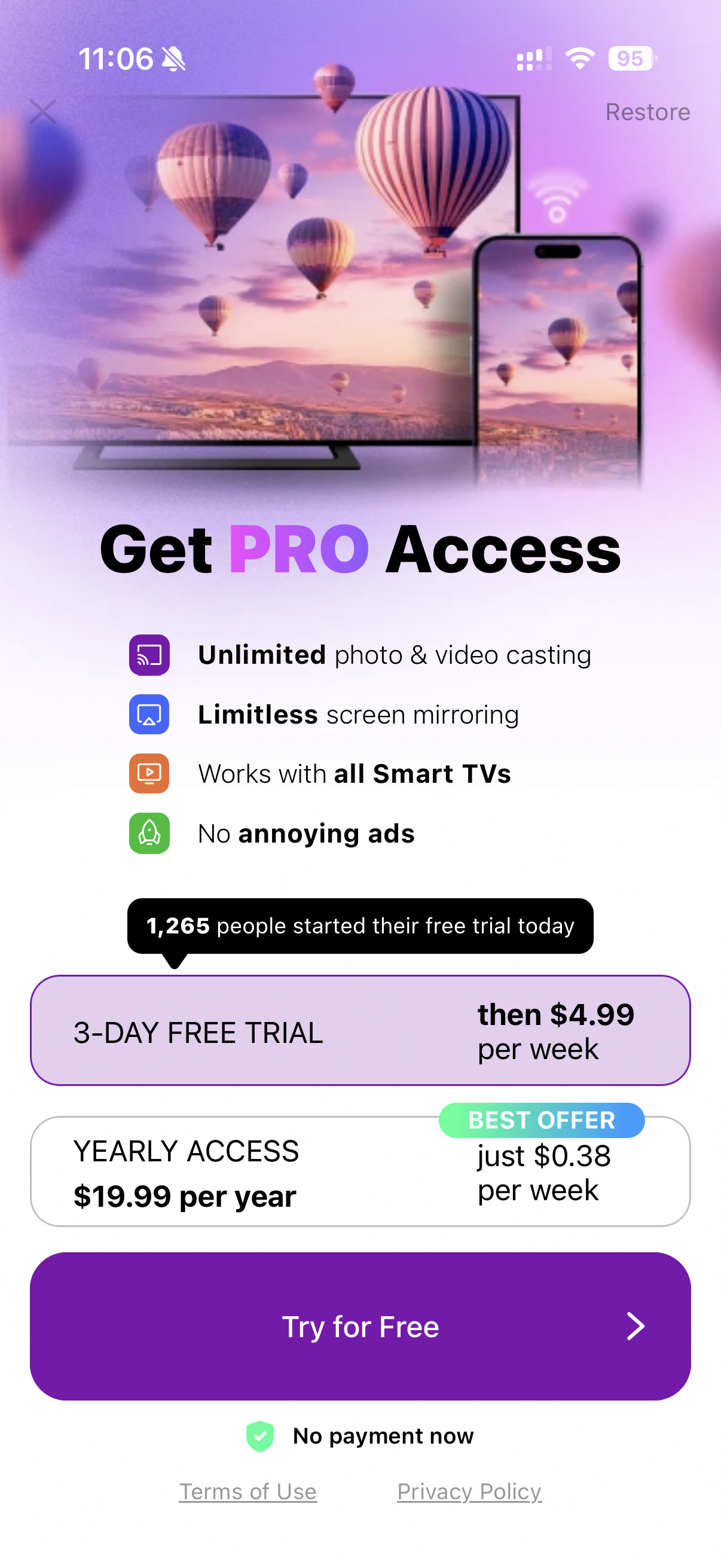 CastOn - Screen Mirror & Share