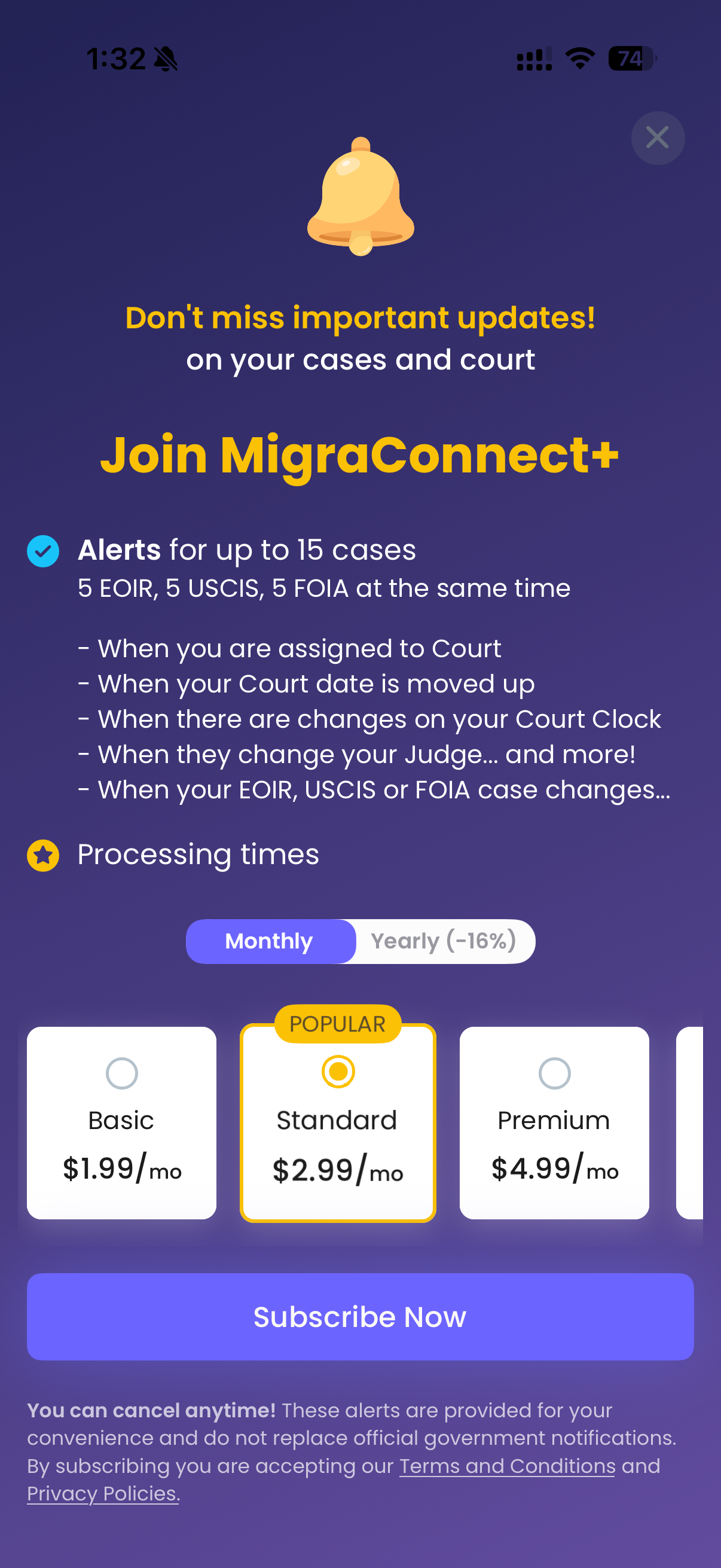 MigraConnect Case Tracker