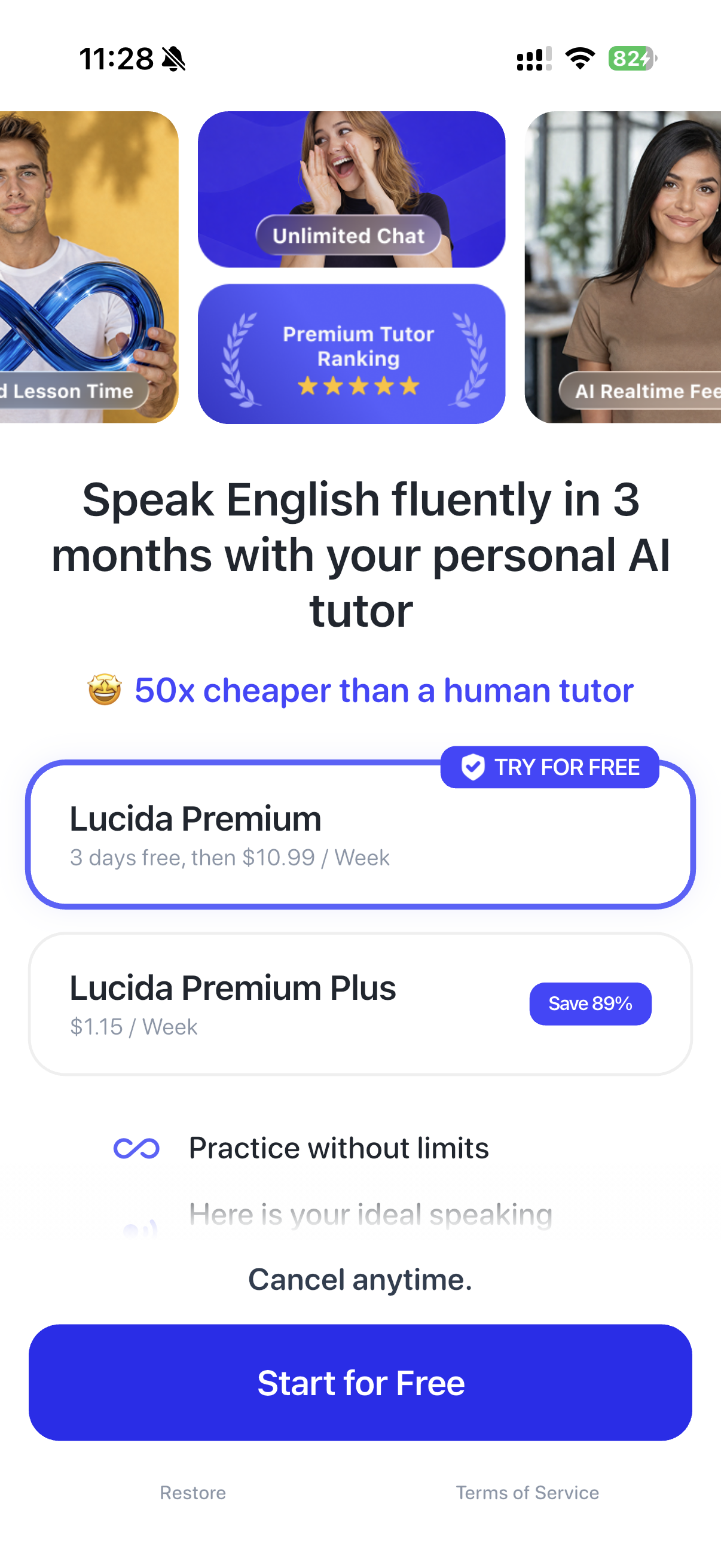 Learn Languages - Lucida AI