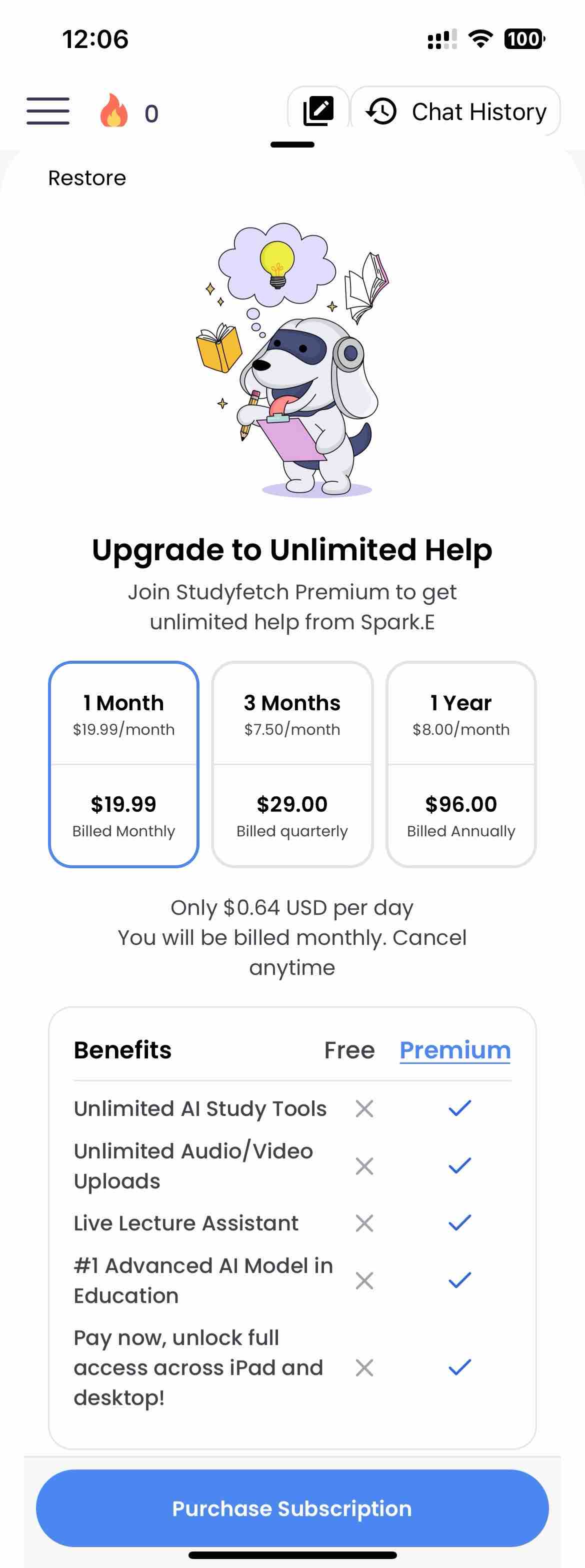 StudyFetch: AI Tutor