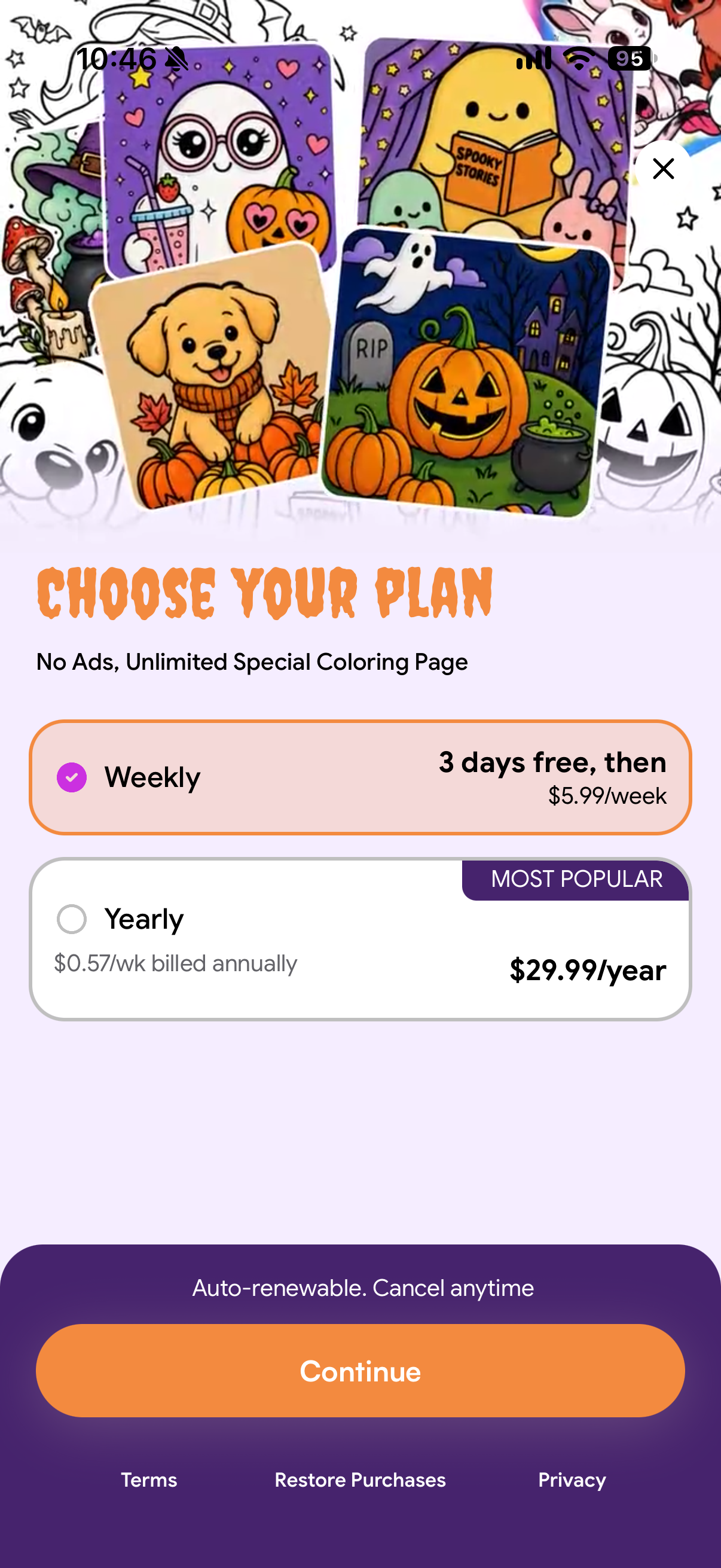 Corly: Color Picker Relax