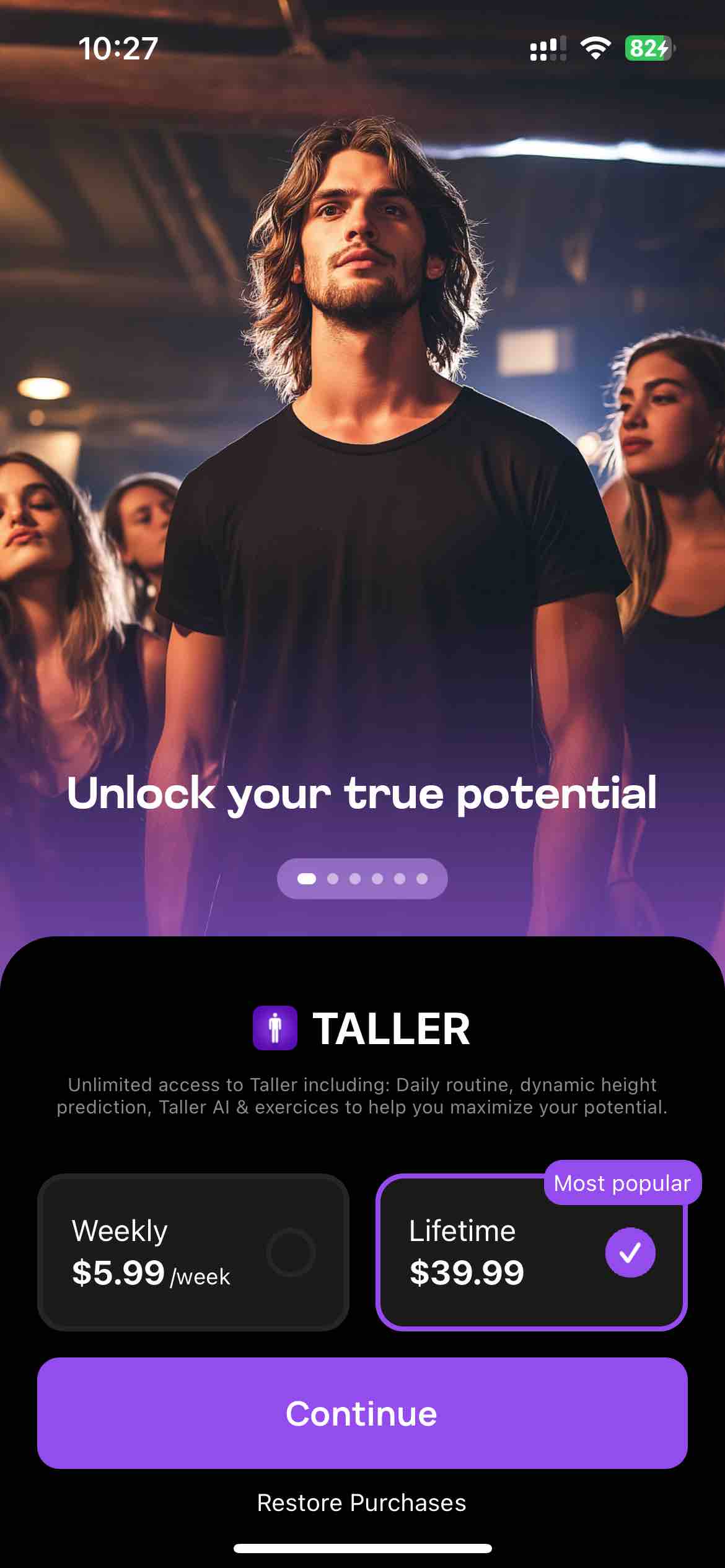 Taller - Maximize your height