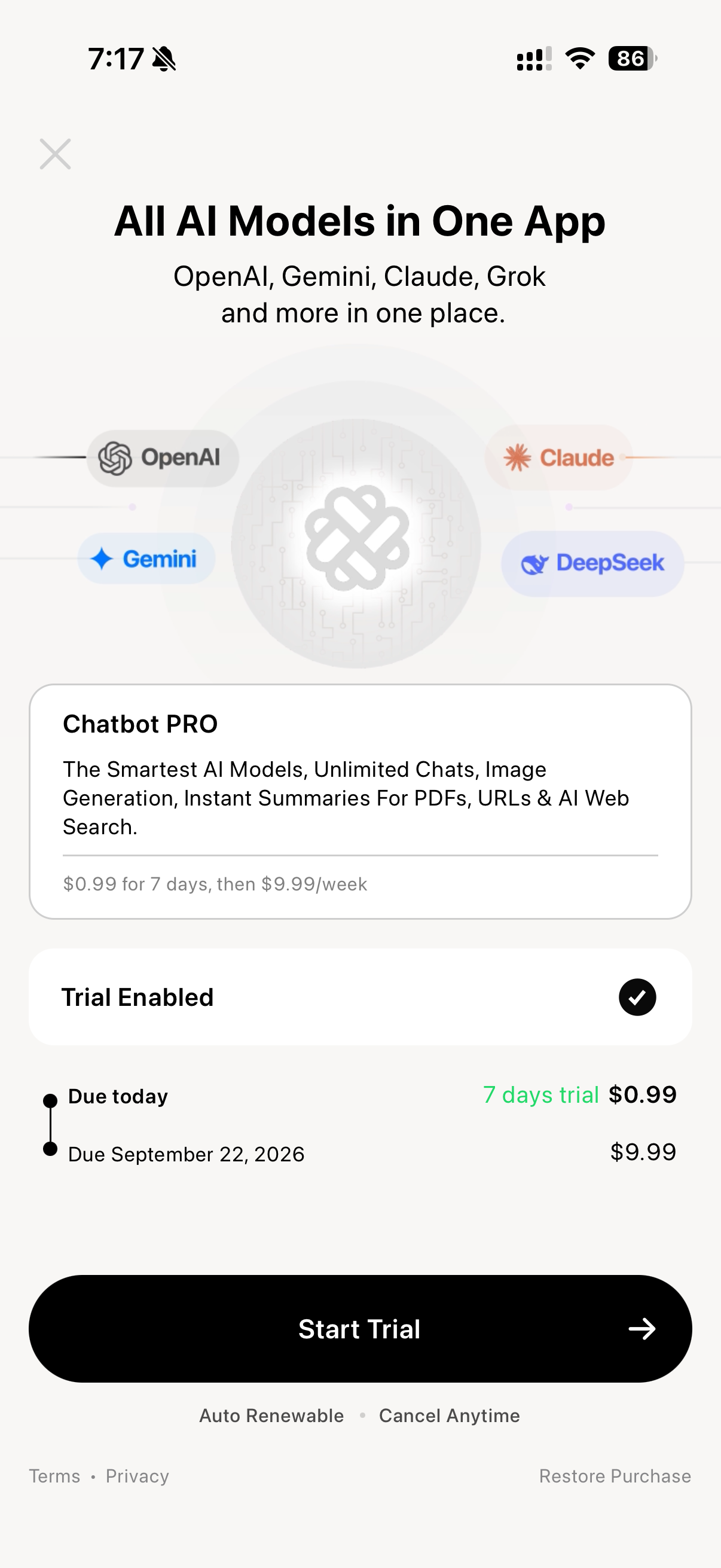 Chatbot App: AI Assistant