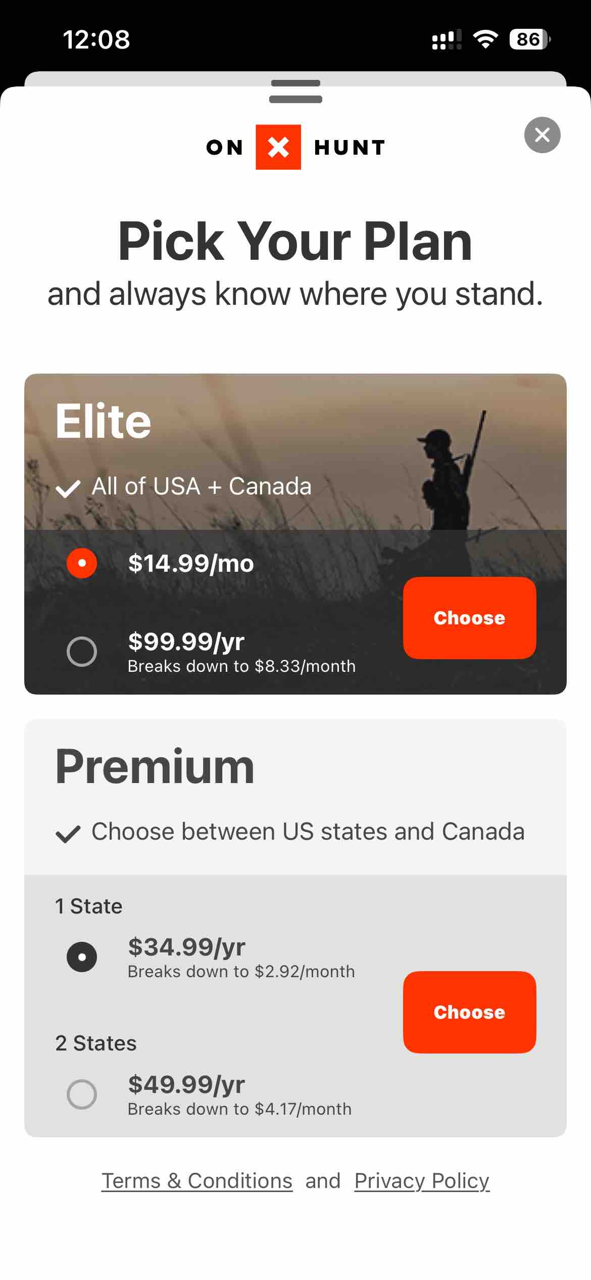 onX Hunt: GPS Hunting Maps