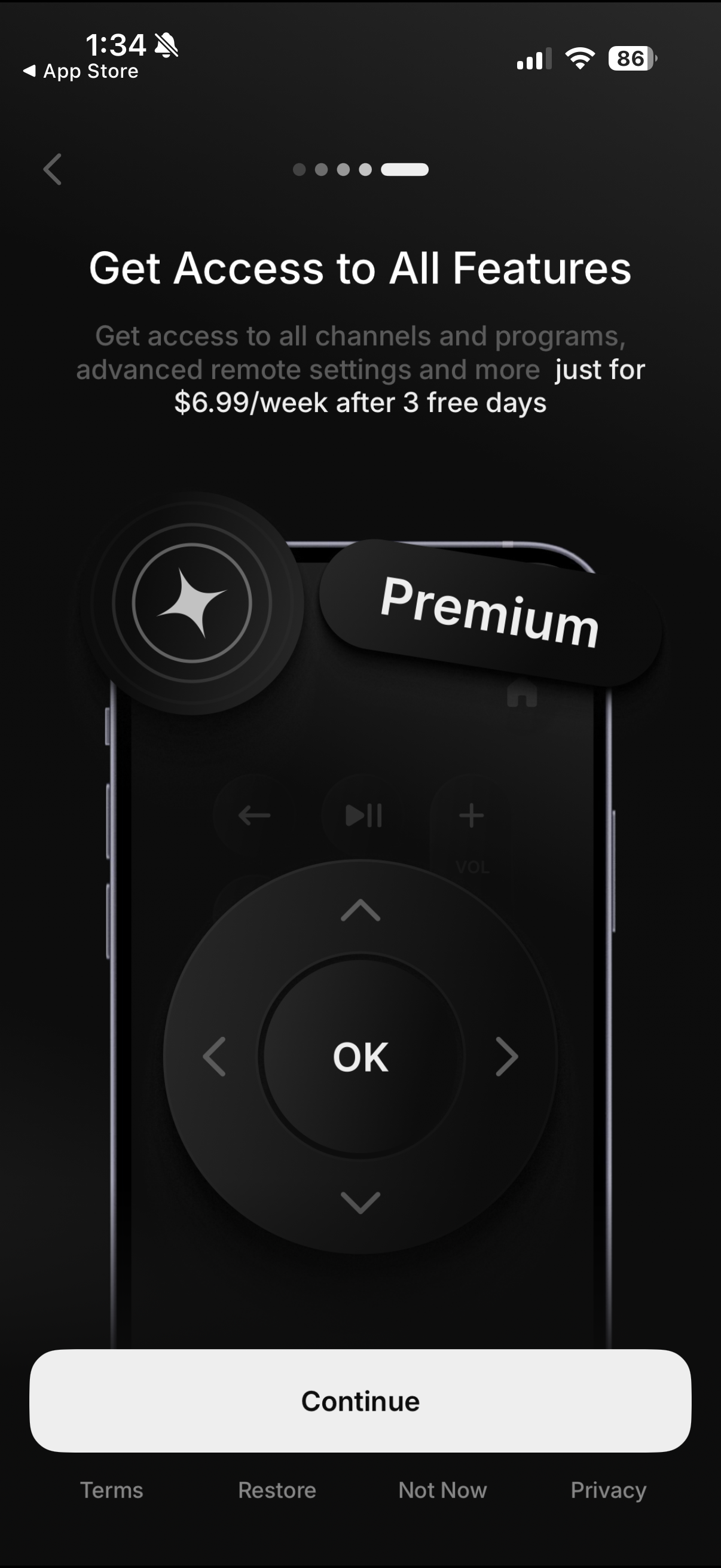 Remote TV Control Roko TCL App