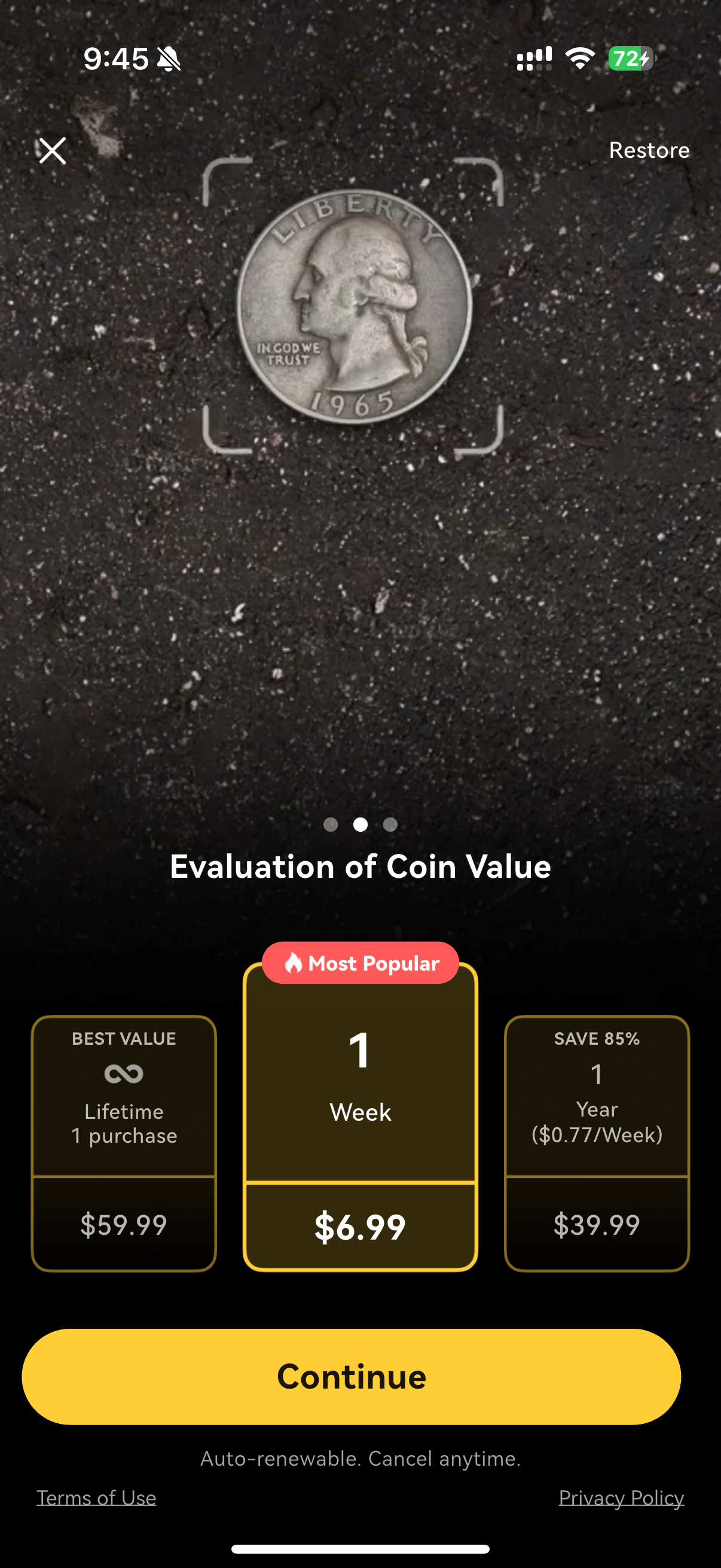 Coin Identifier & AI Scanner