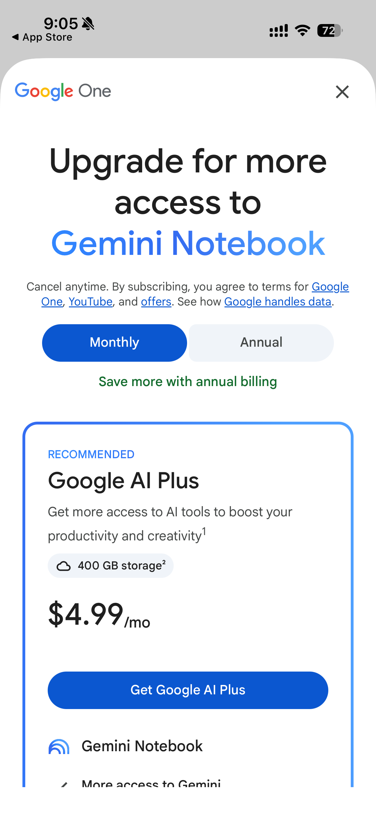 Gemini Notebook