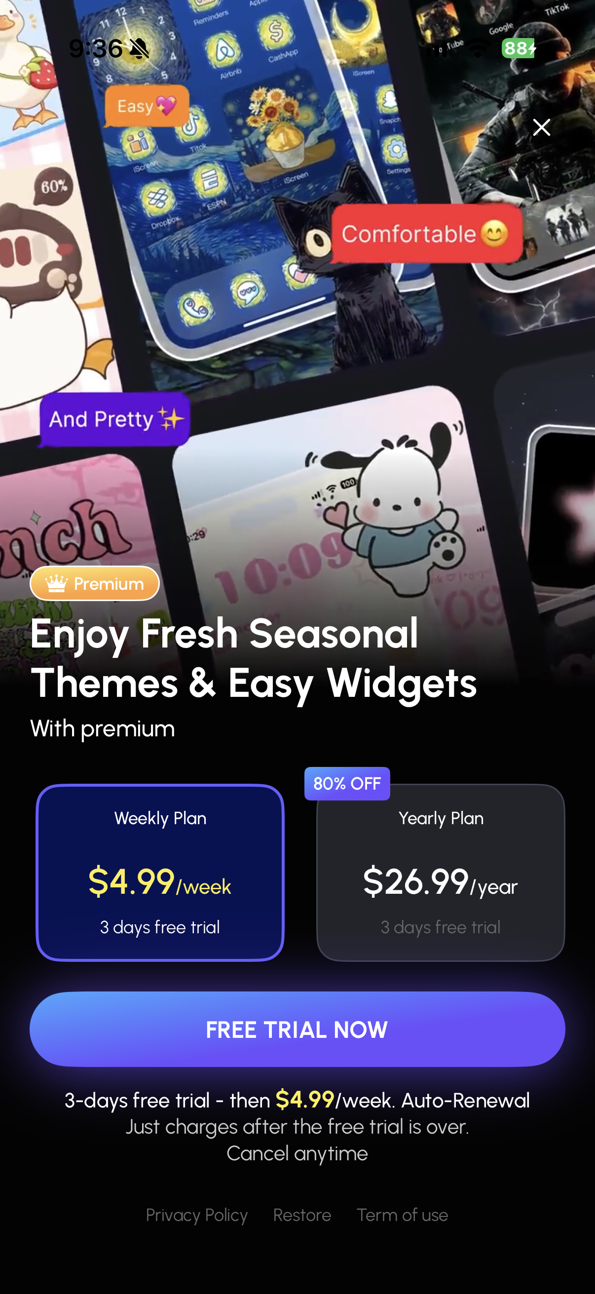 ThemeX: App Icons & My Widgets