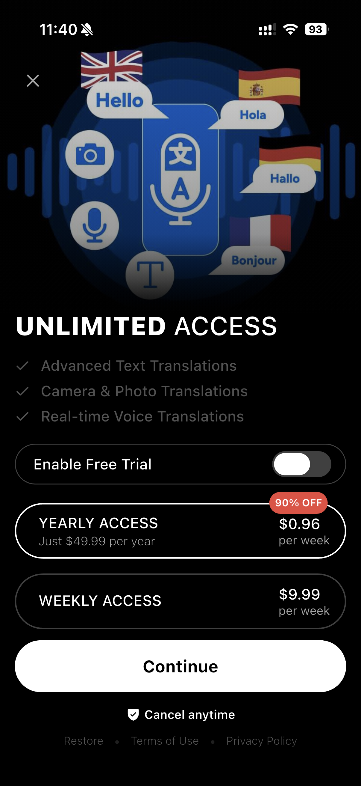 Translate AI - Live Translate