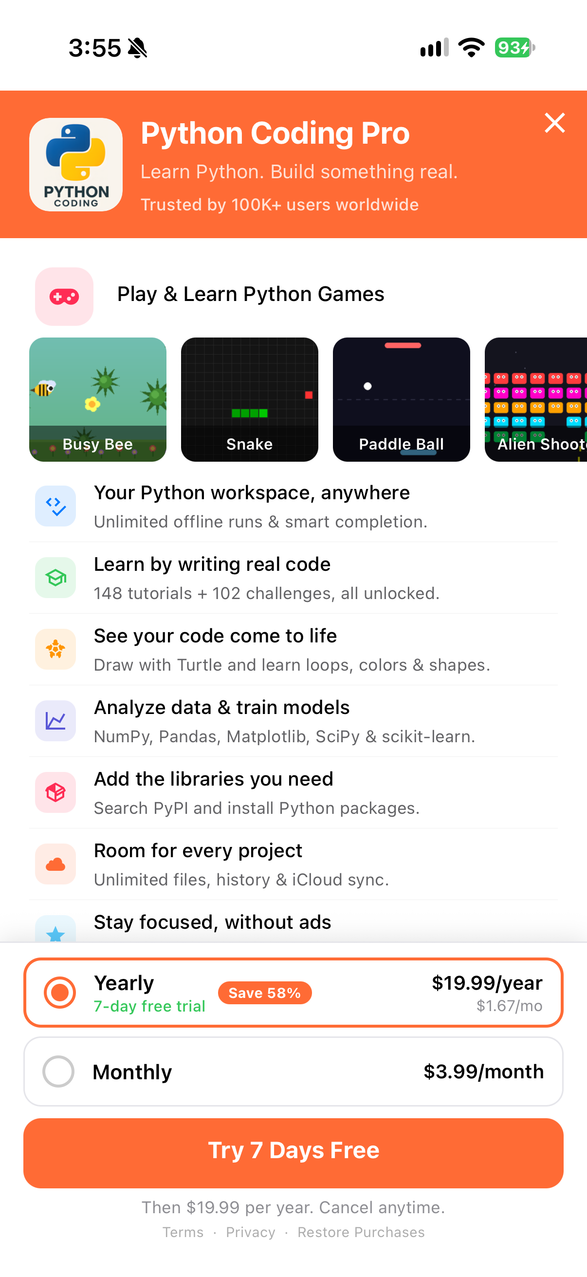Python Coding
