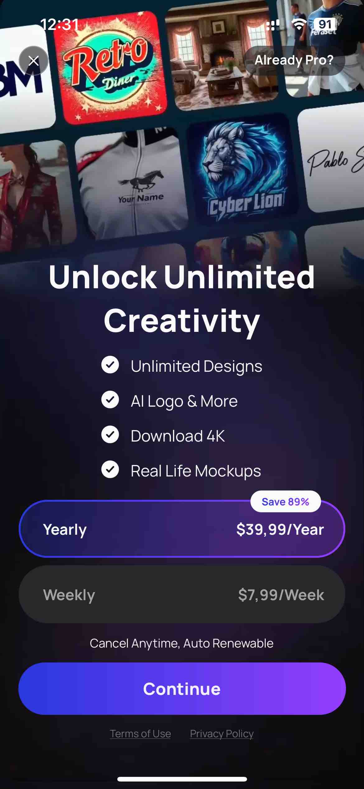AI Art Generator & Logo - Hexa