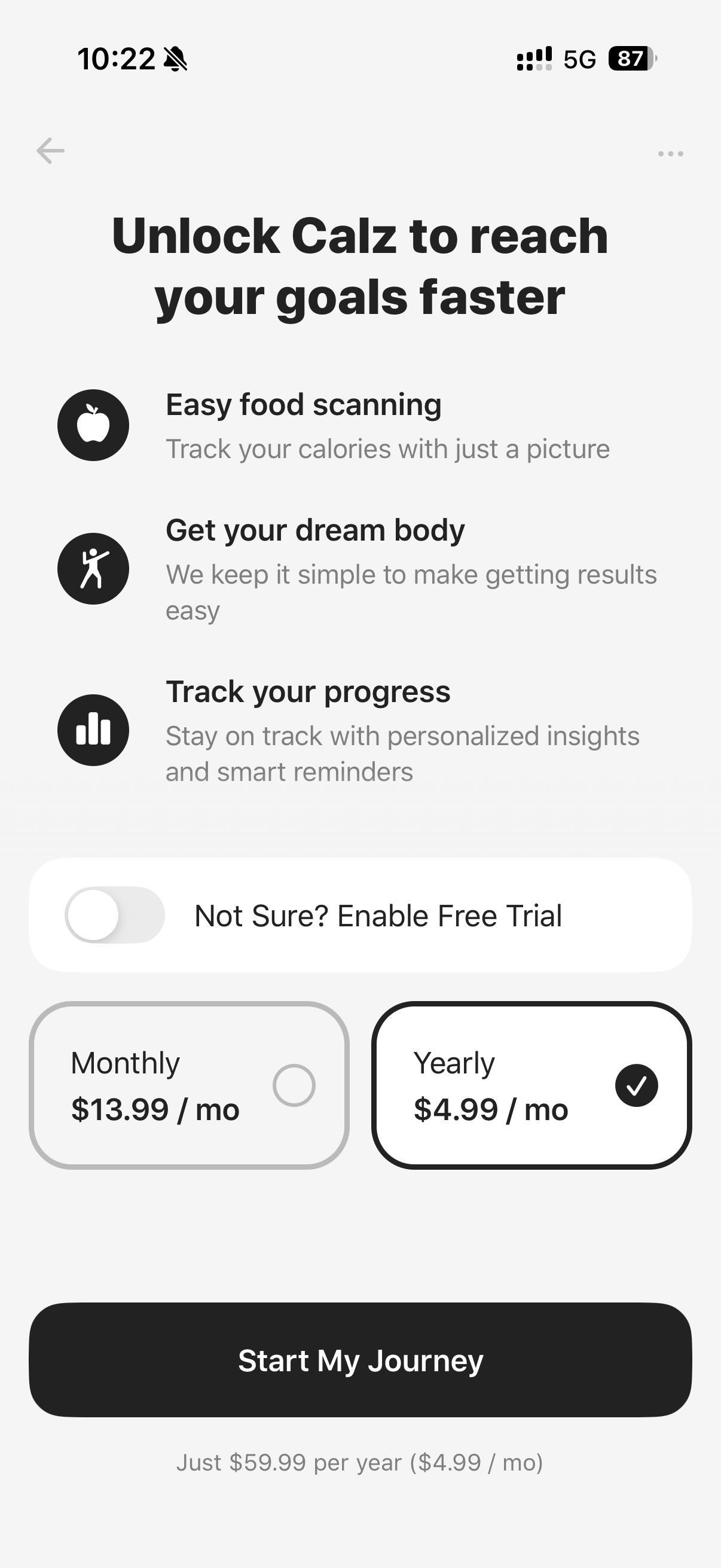 Calz - Calorie Counter AI