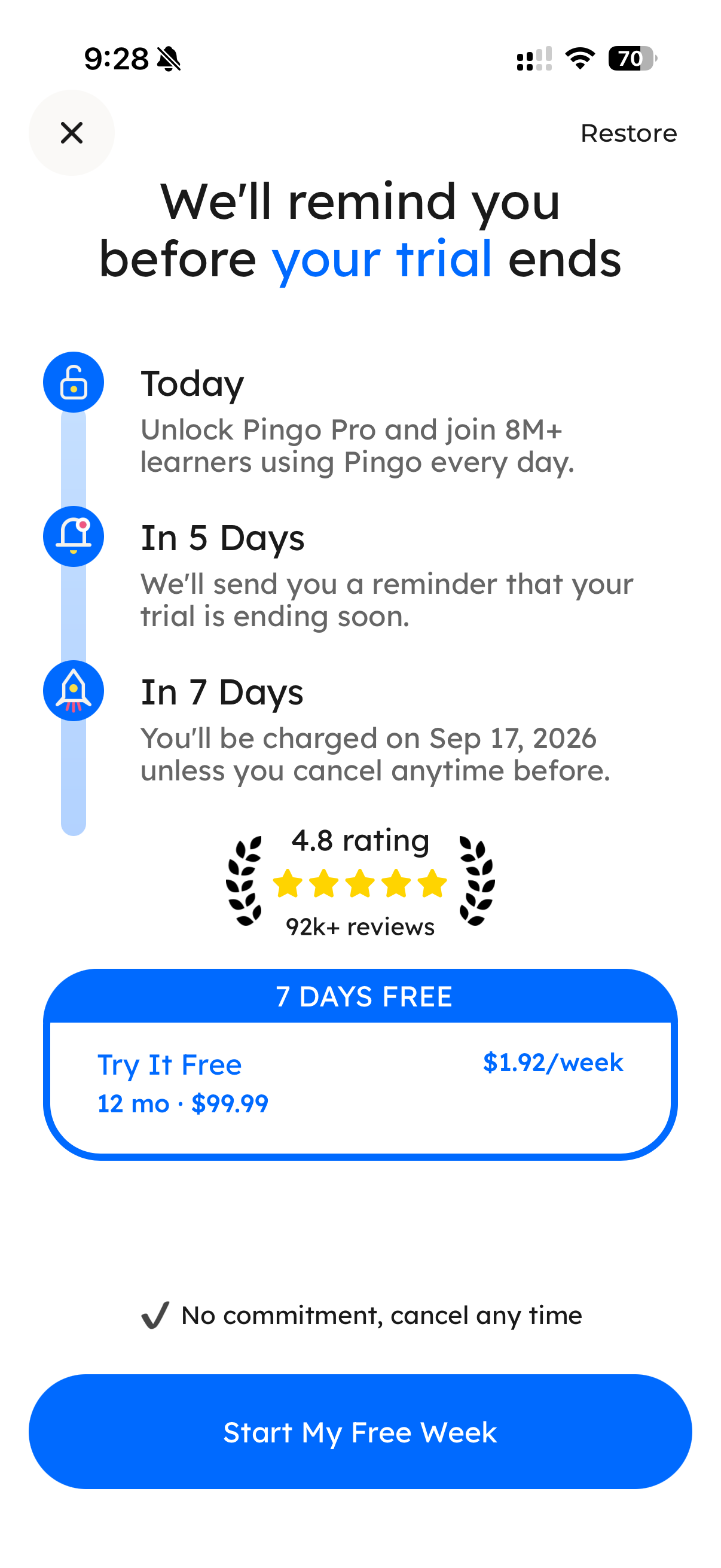 Language Learning: Pingo AI