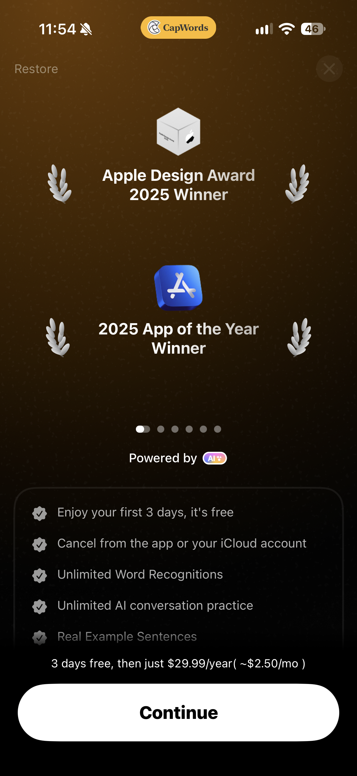 CapWords: AI Snap Learn Langs