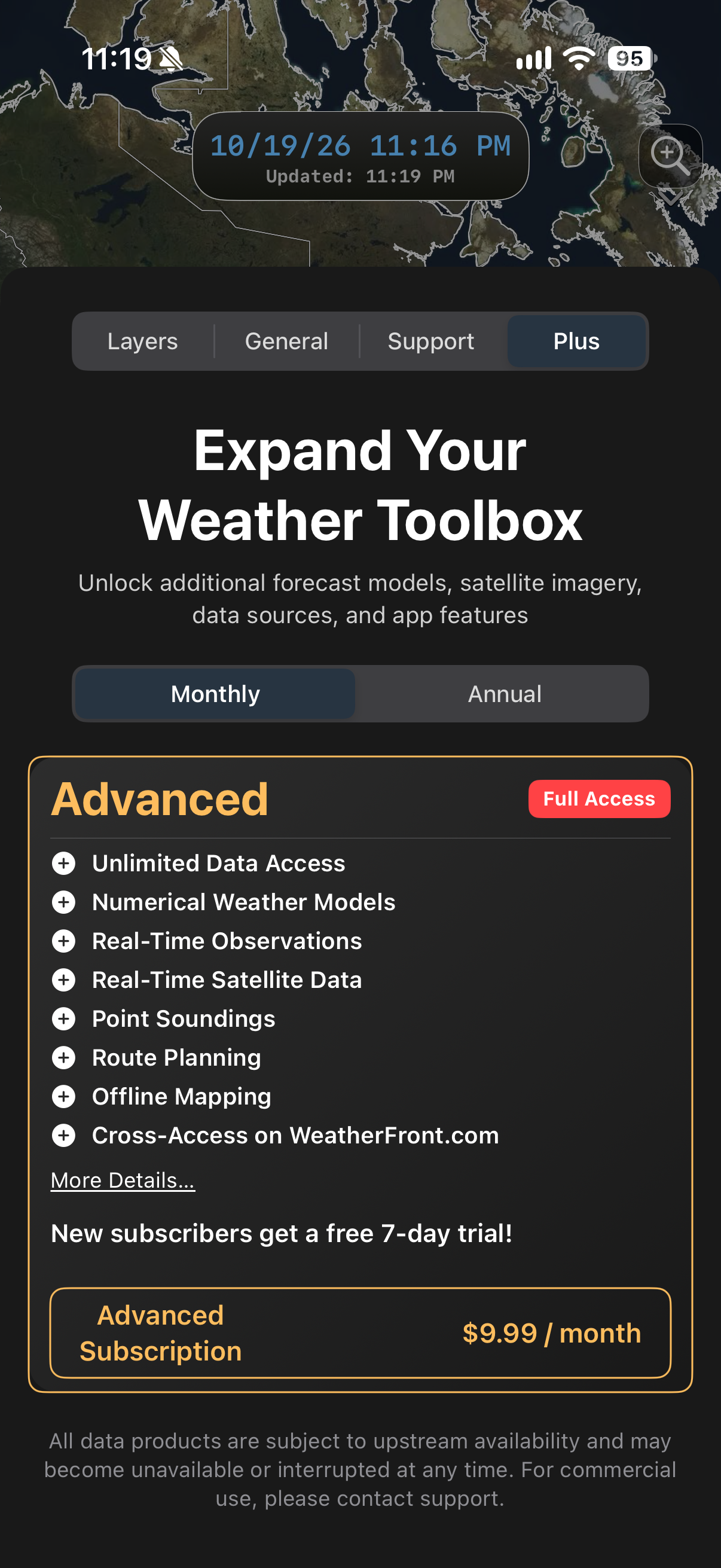 WeatherFront - Radar & Models