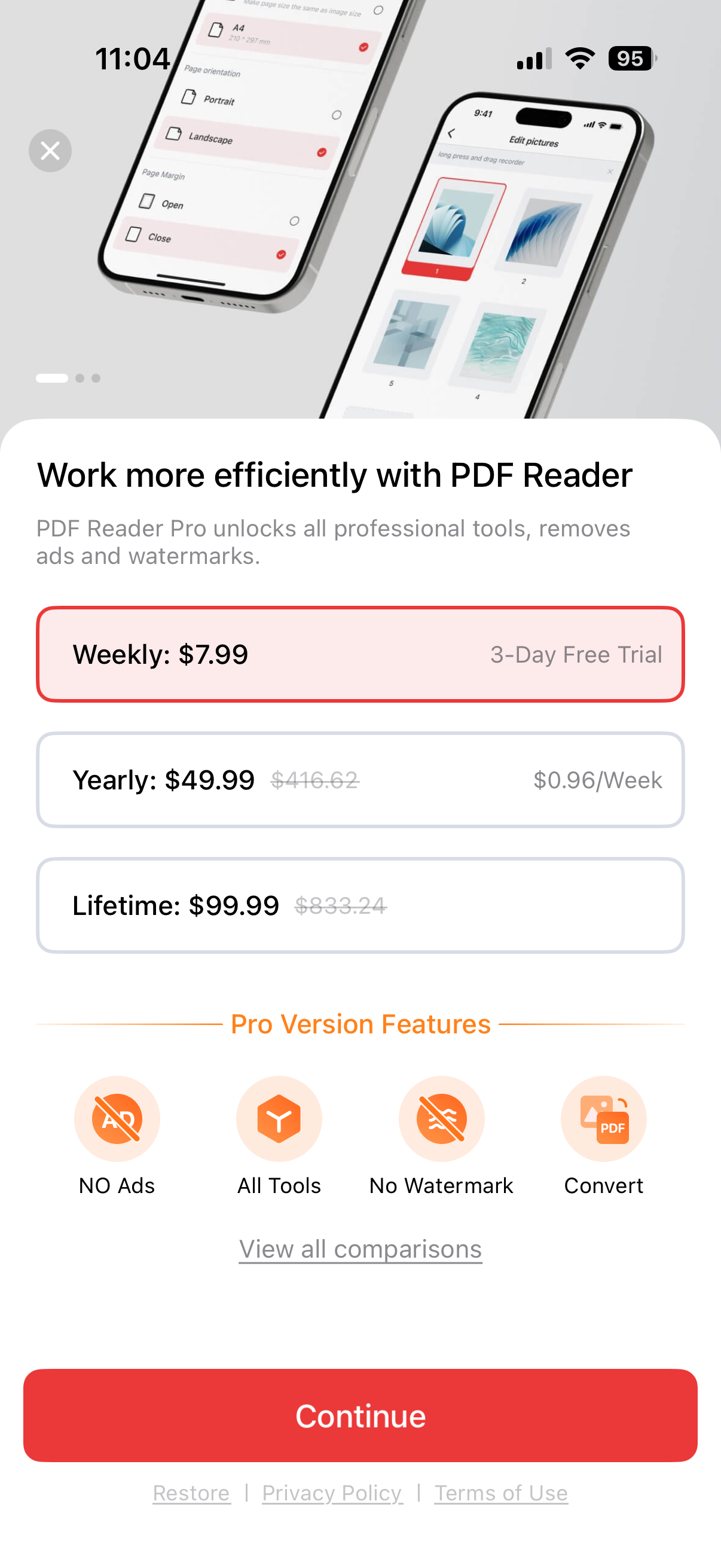 PDF Reader - Editor & Scanner