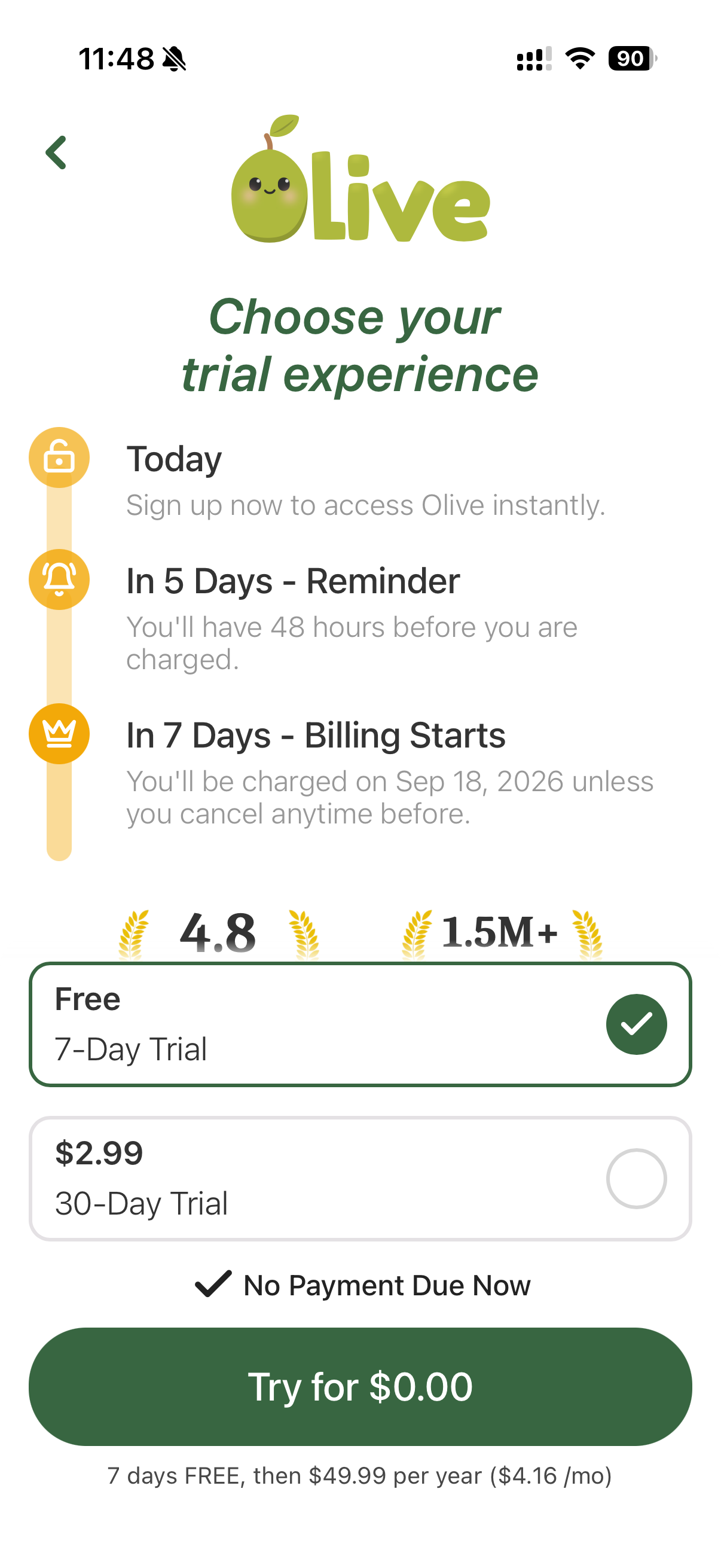 Olive: AI Health & Weight Loss