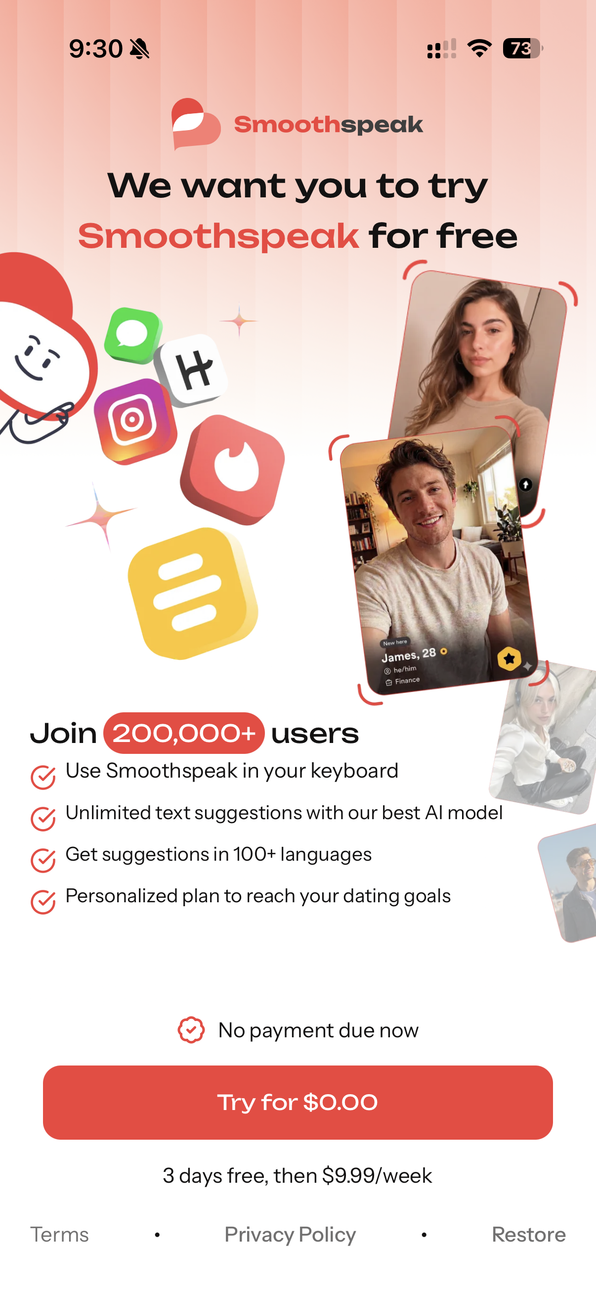 Smoothspeak: AI Dating Coach