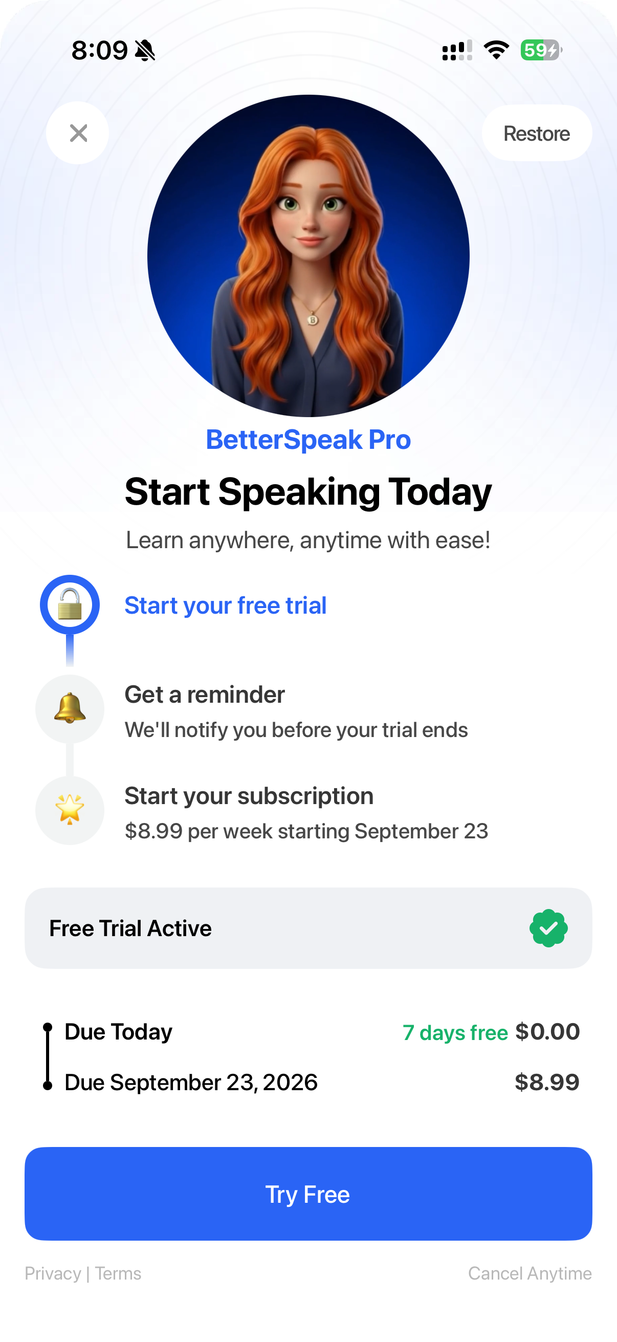 BetterSpeak: AI Language Tutor