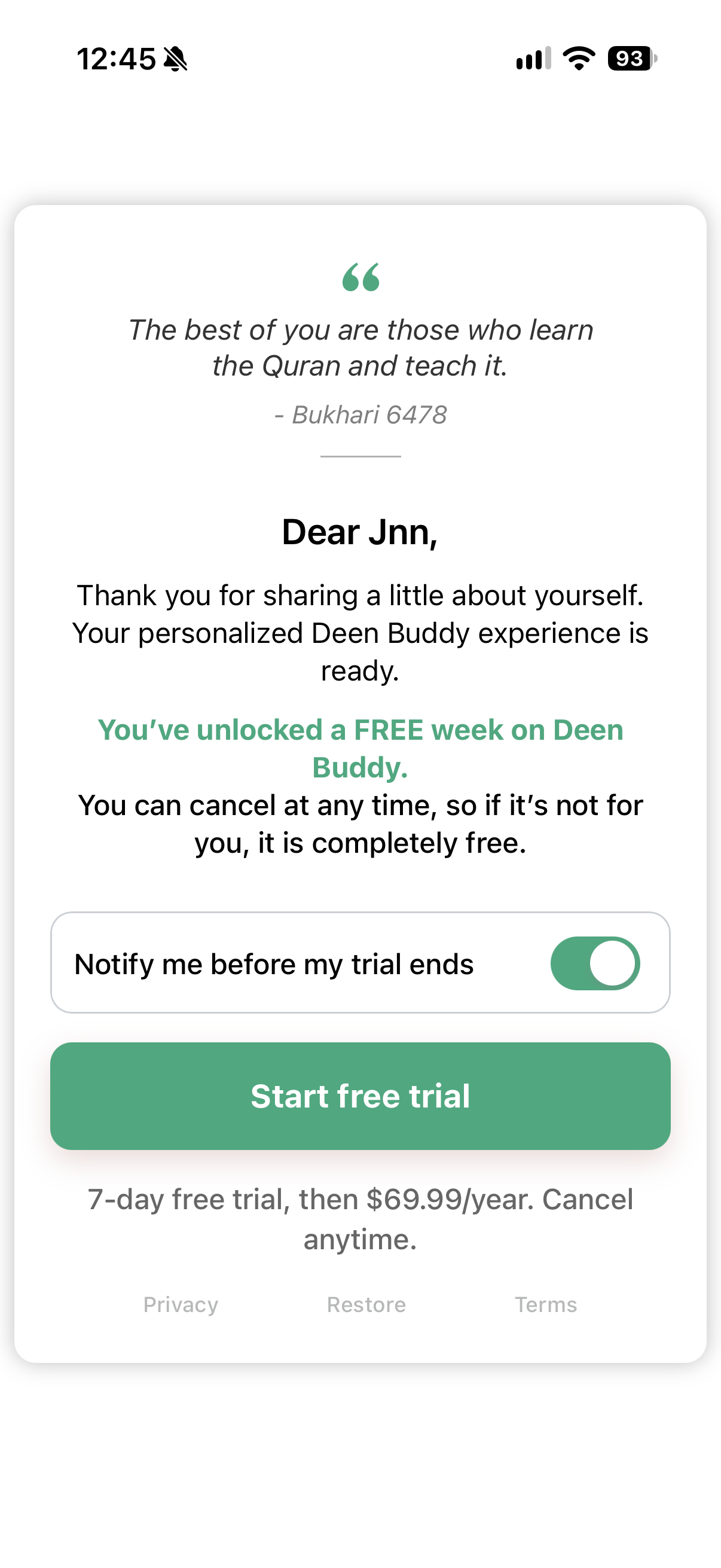Deen Buddy - Quran Chat