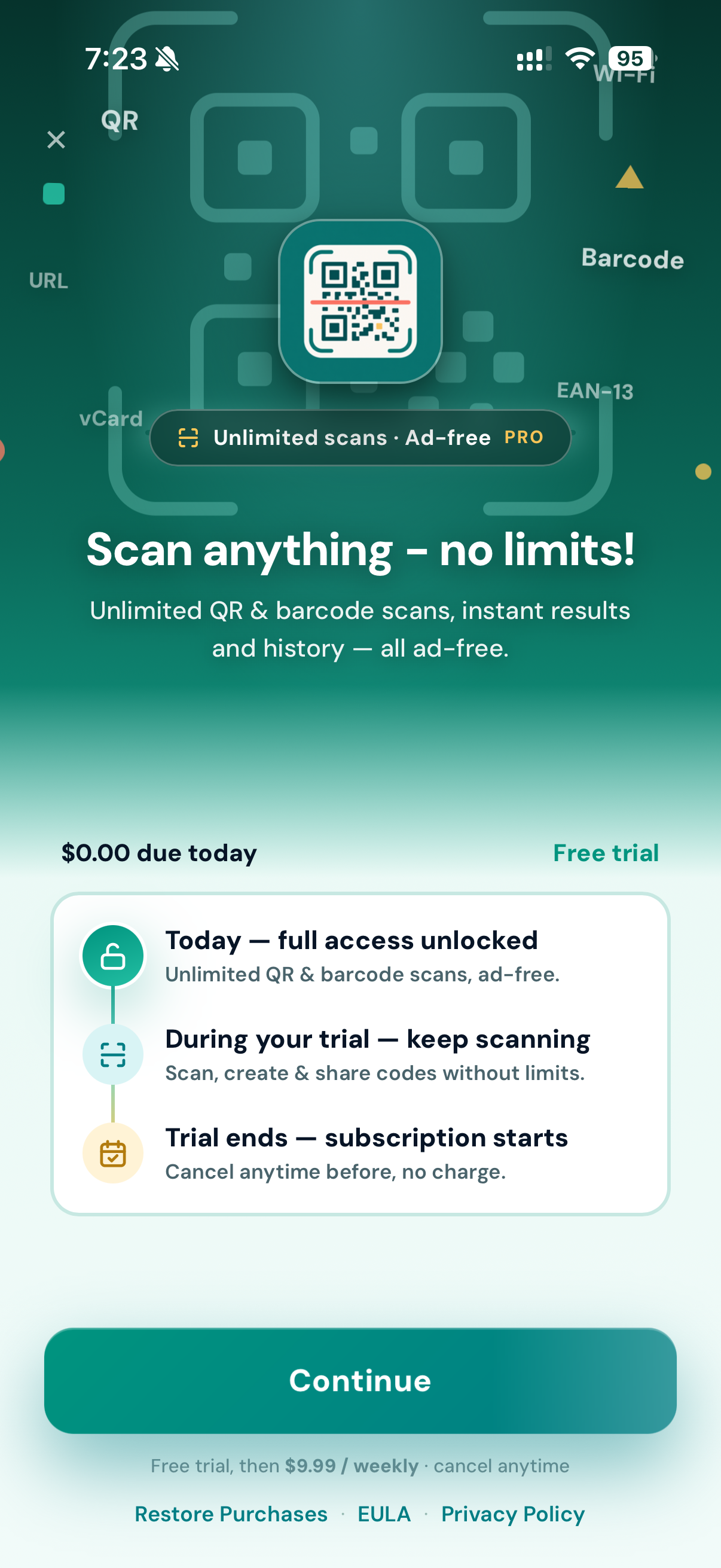 QR Code Scanner Pro *