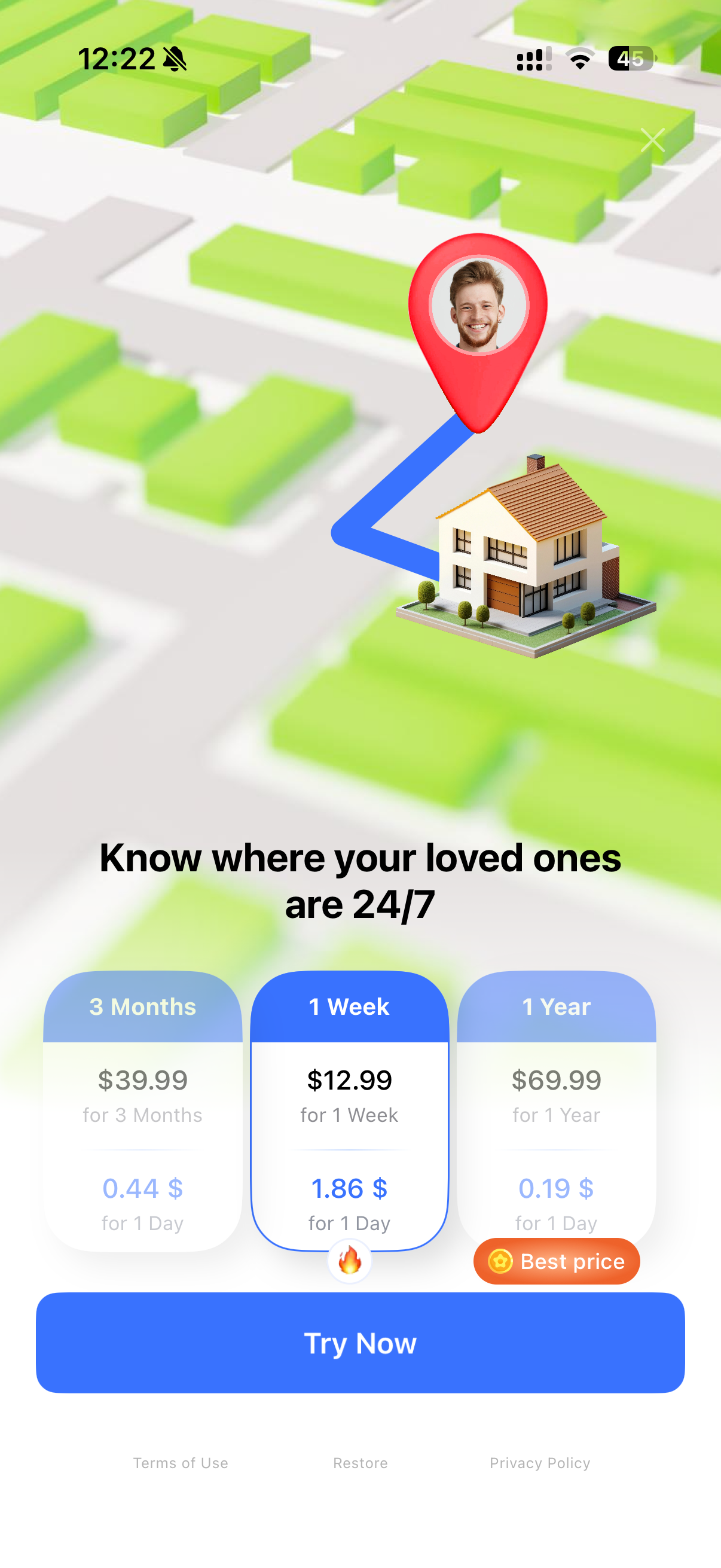 Find My Location: Tracker