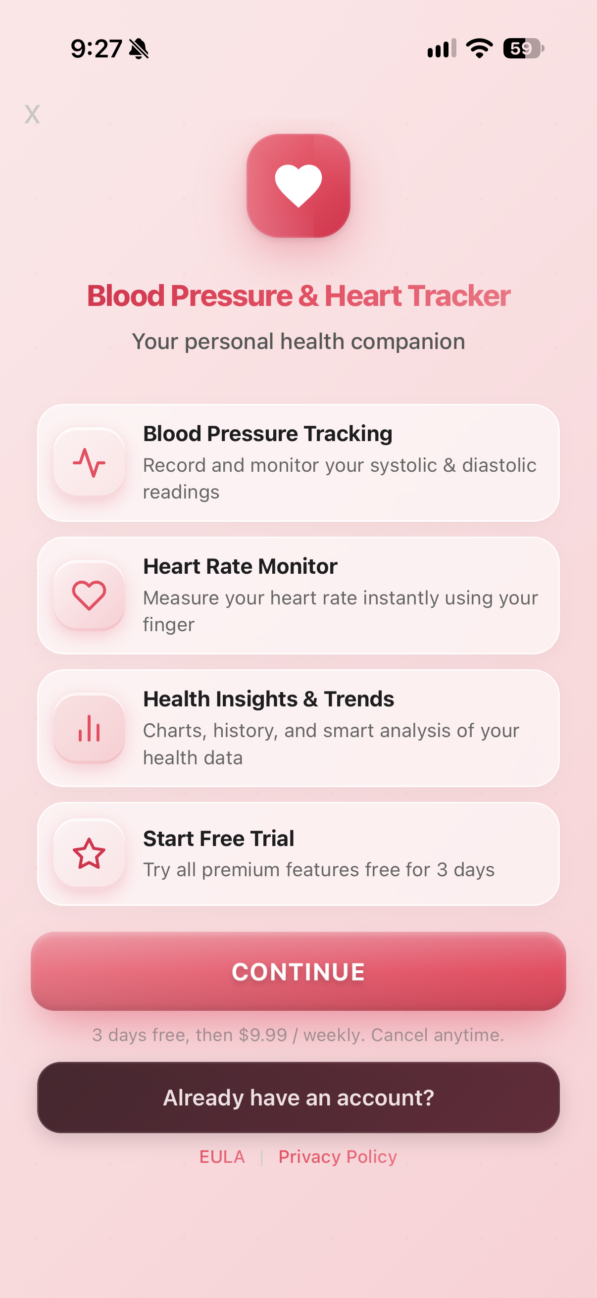Blood Pressure: Heart Tracker