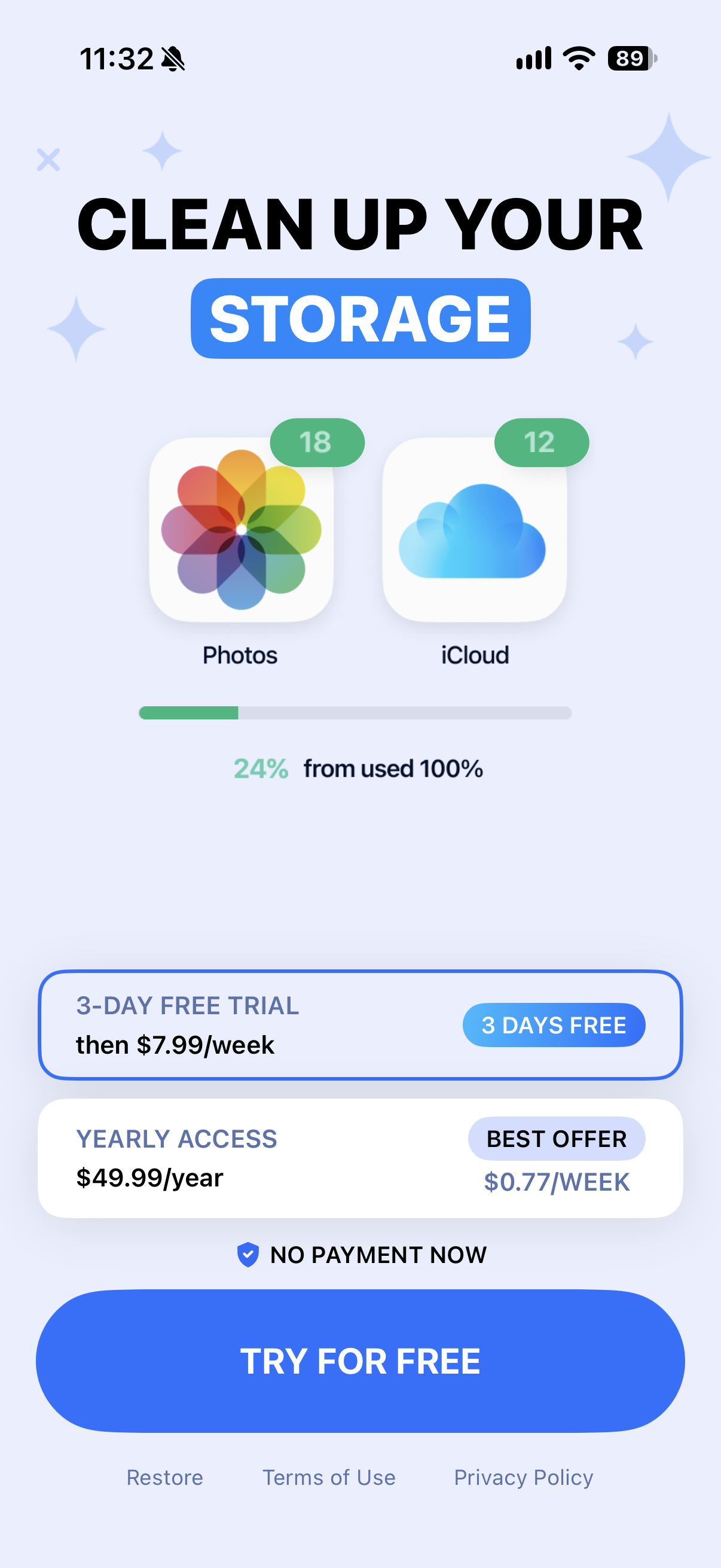 Clean Storage Now