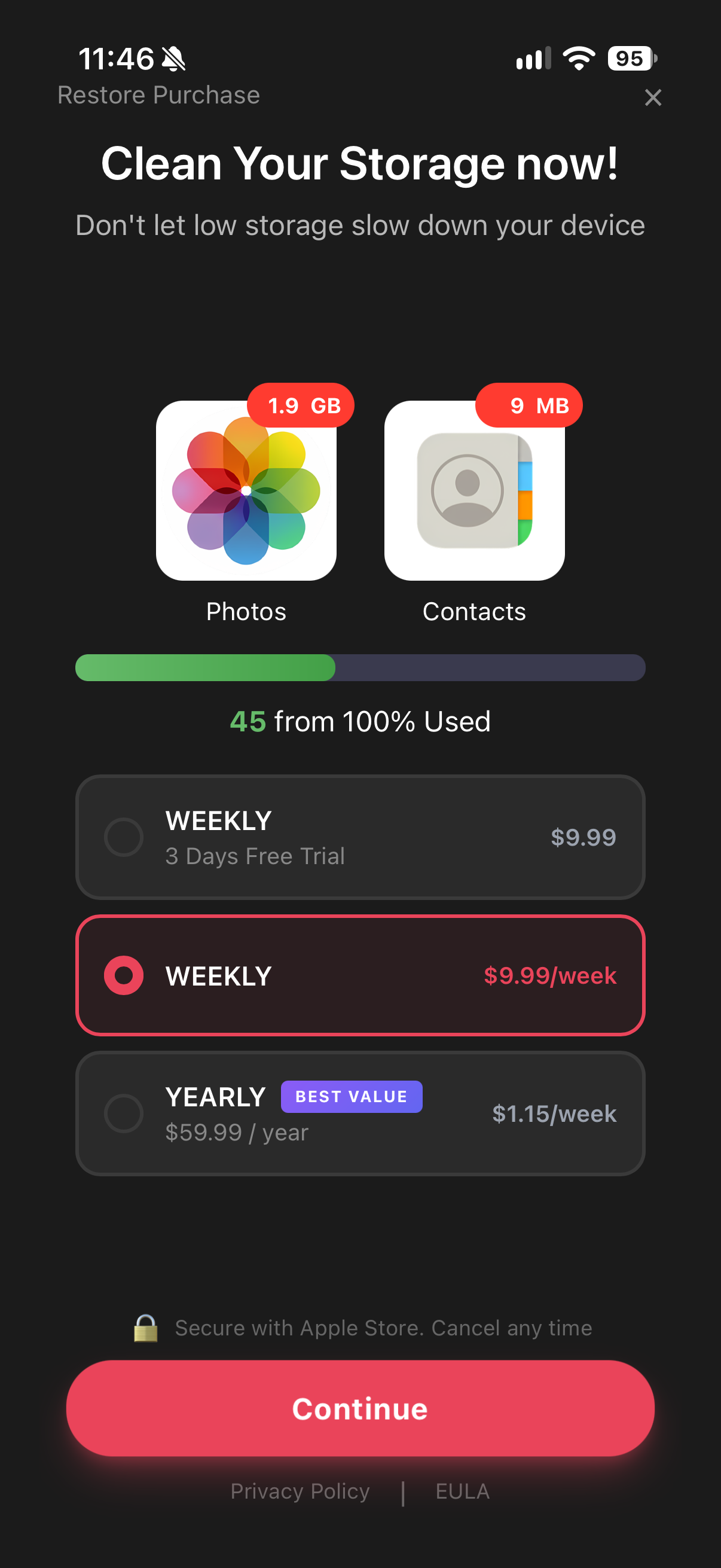 Clean Now: Phone Storage Kit
