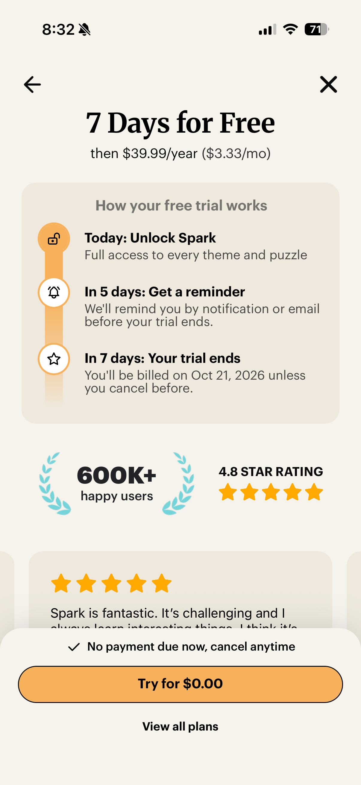 Spark: Daily Learning Puzzles