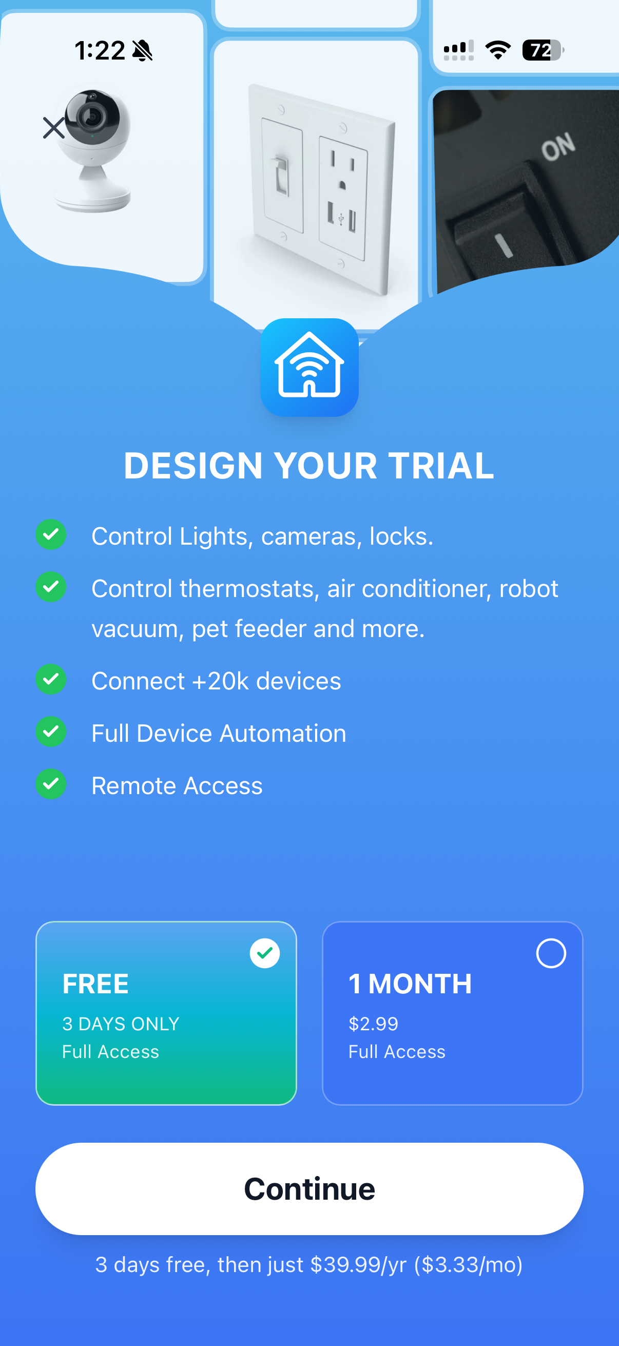 Smart Home Controller App