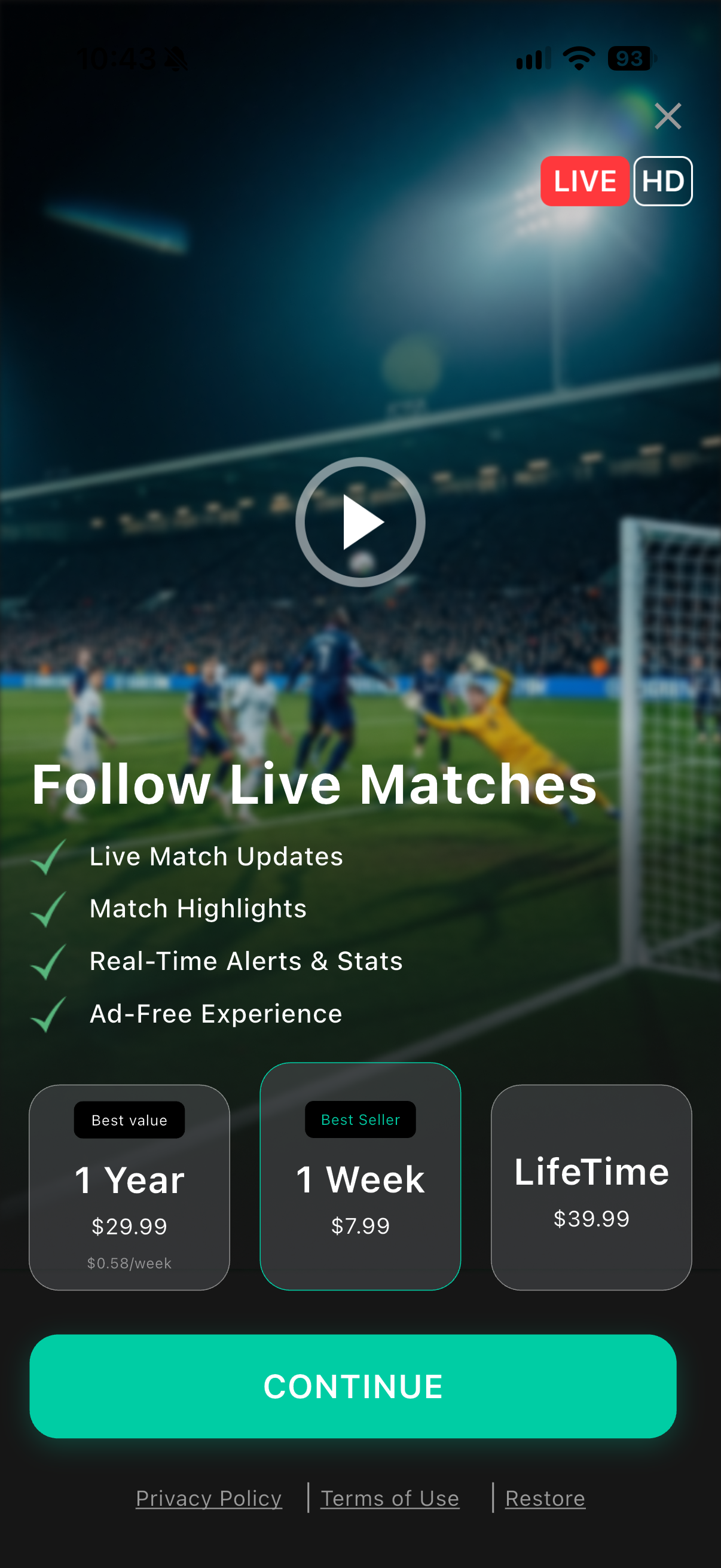 Football Live Scores, Fixtures