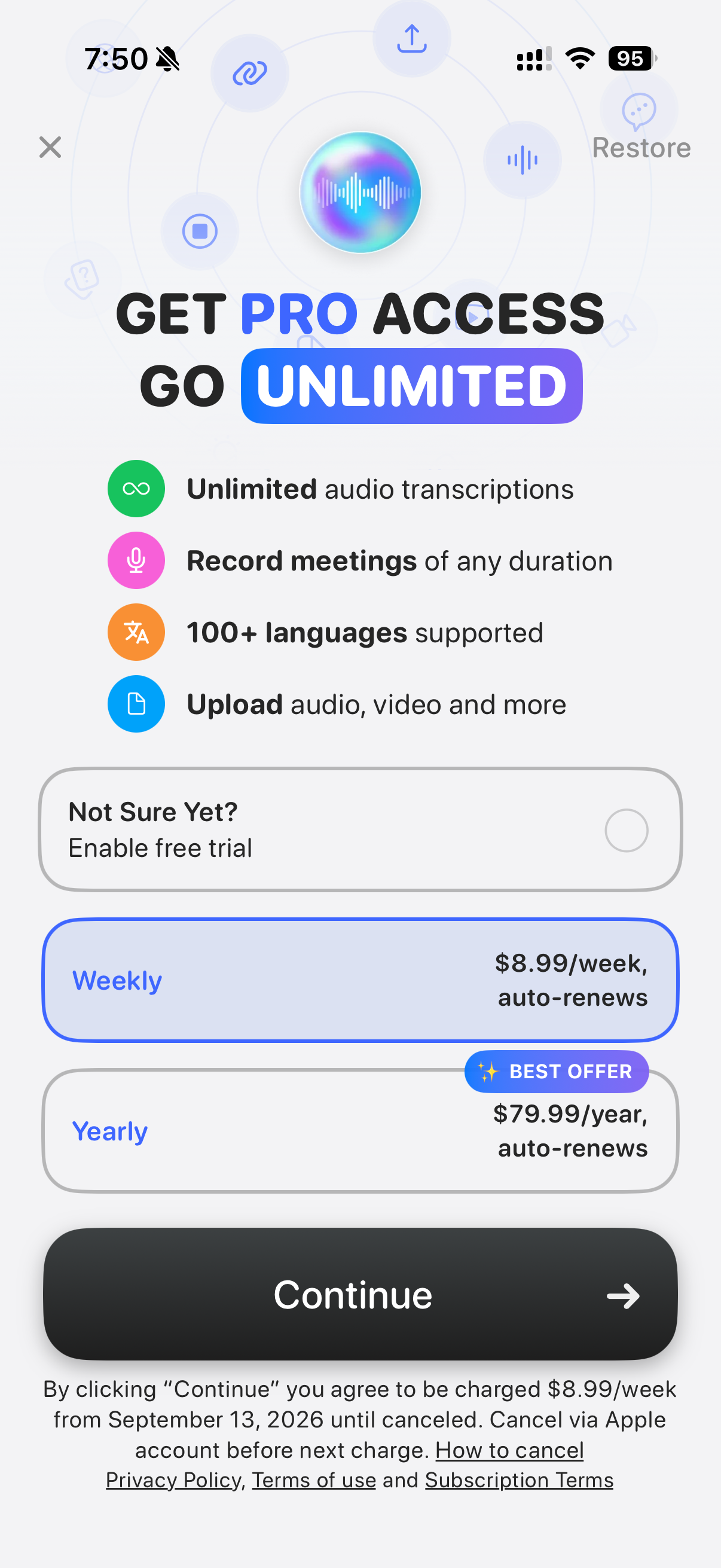 Notee: AI Note Taker