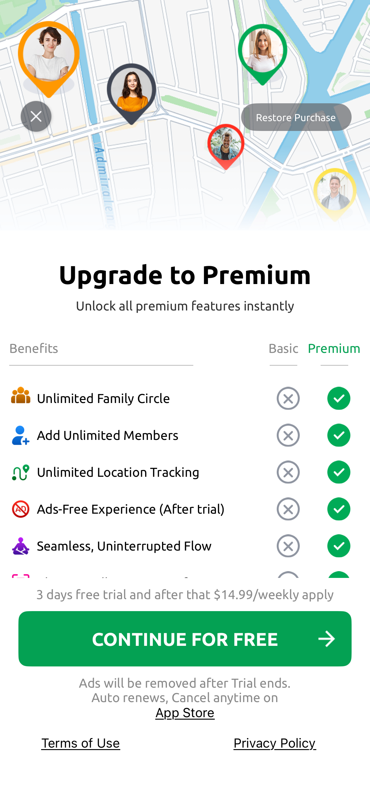 Phone Tracker, Family Location