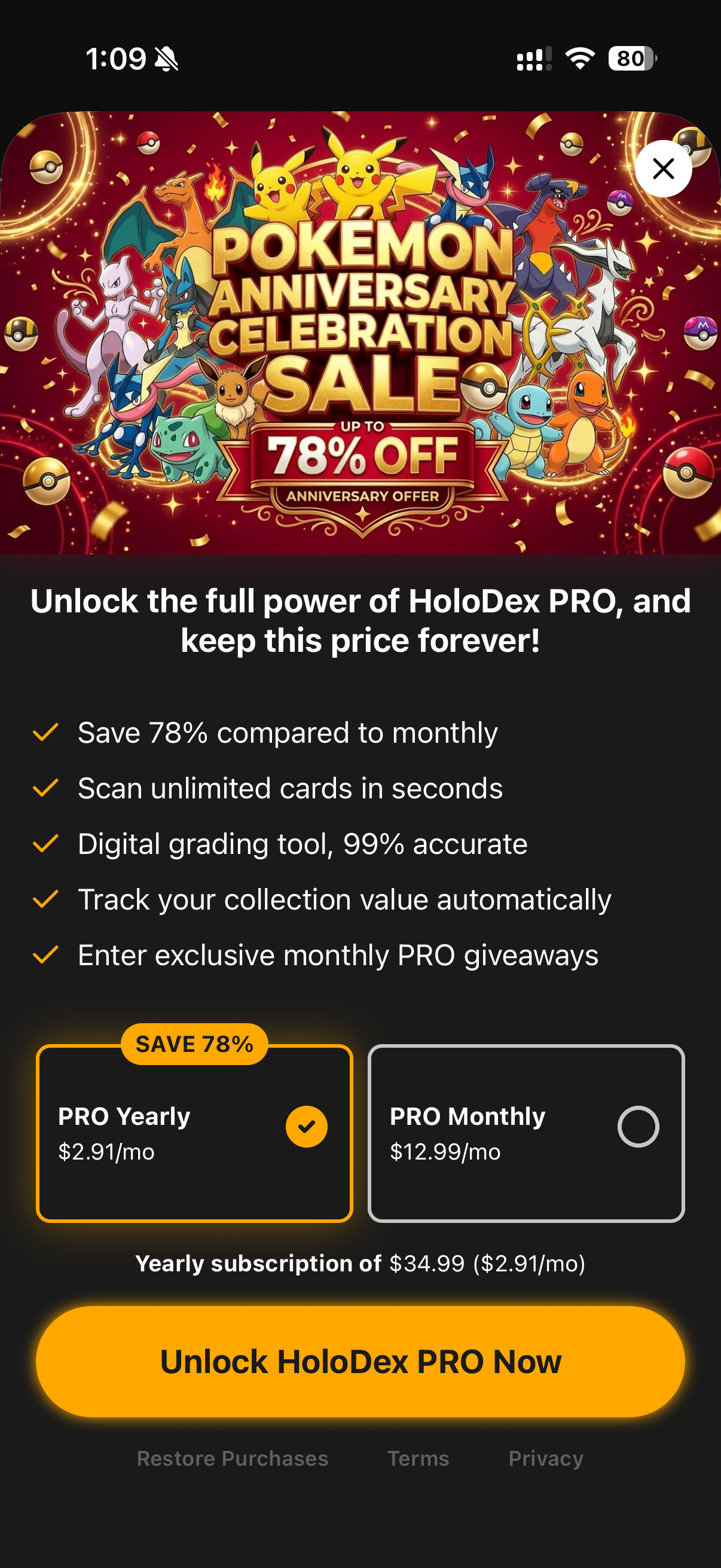 HoloDex - TCG Scan & Collect
