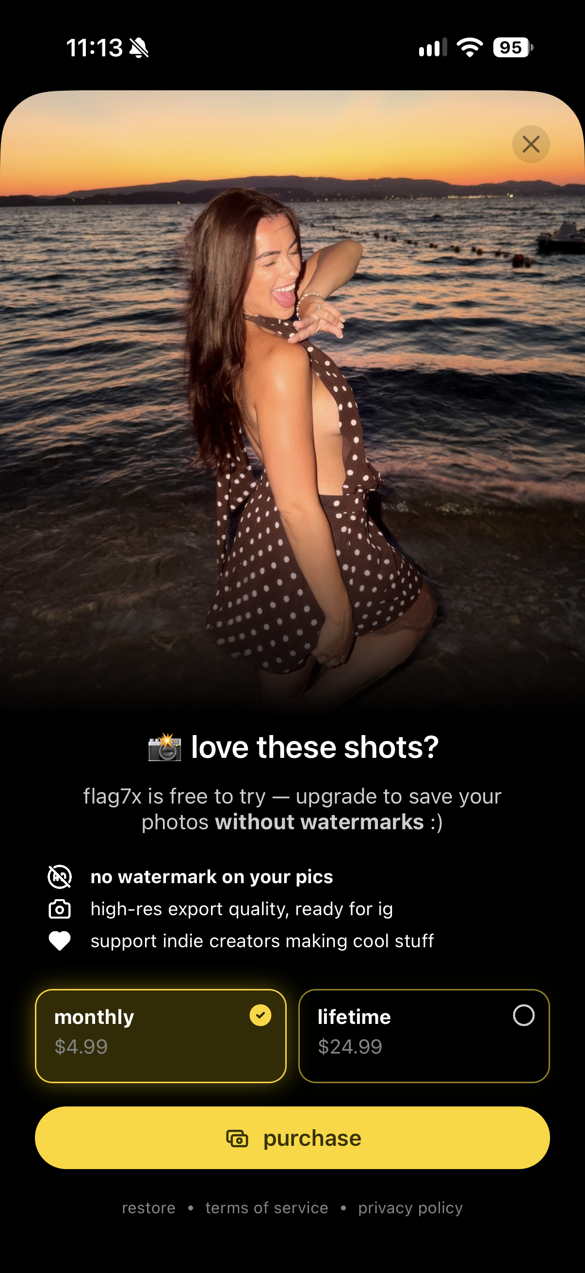 flag7x: g7x style camera