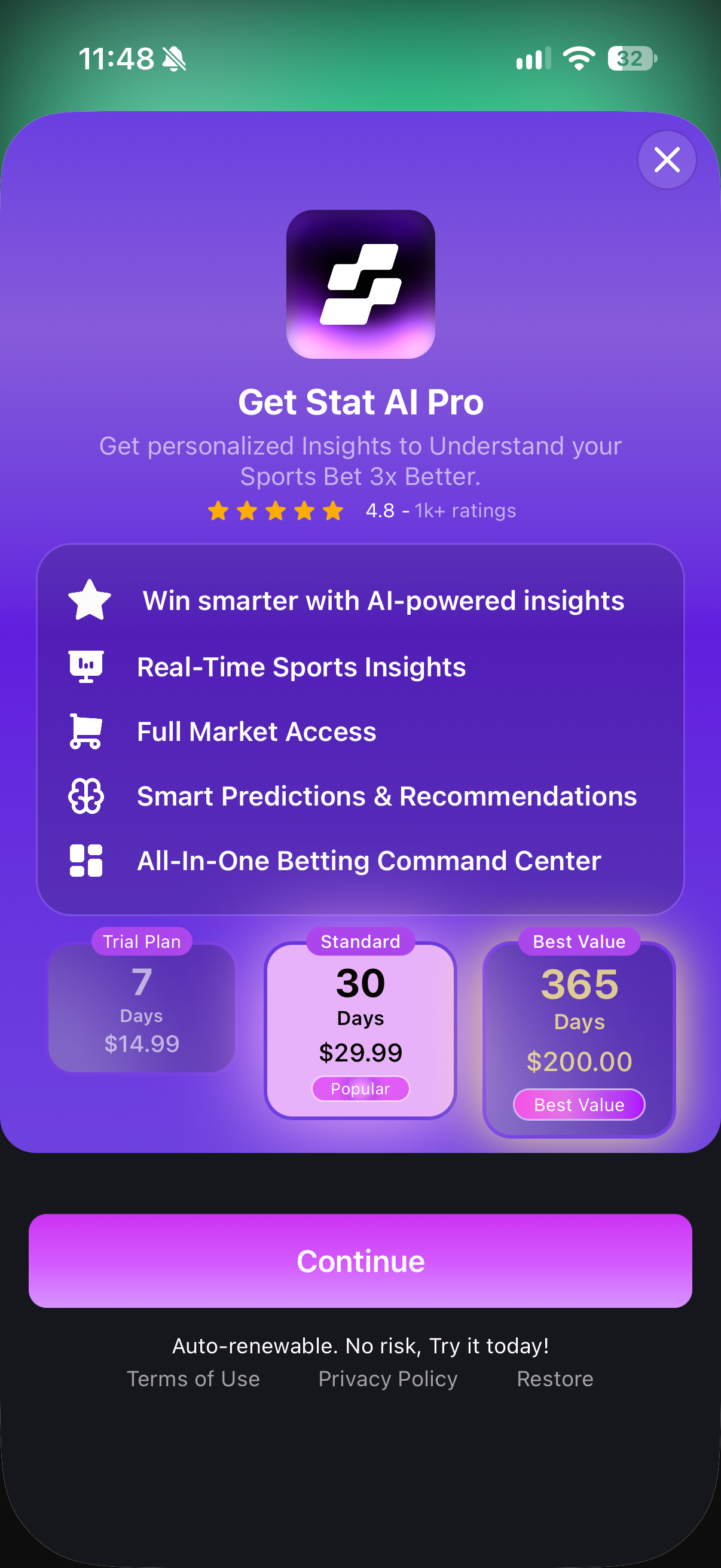 Stat AI - Sports Bet Analysis